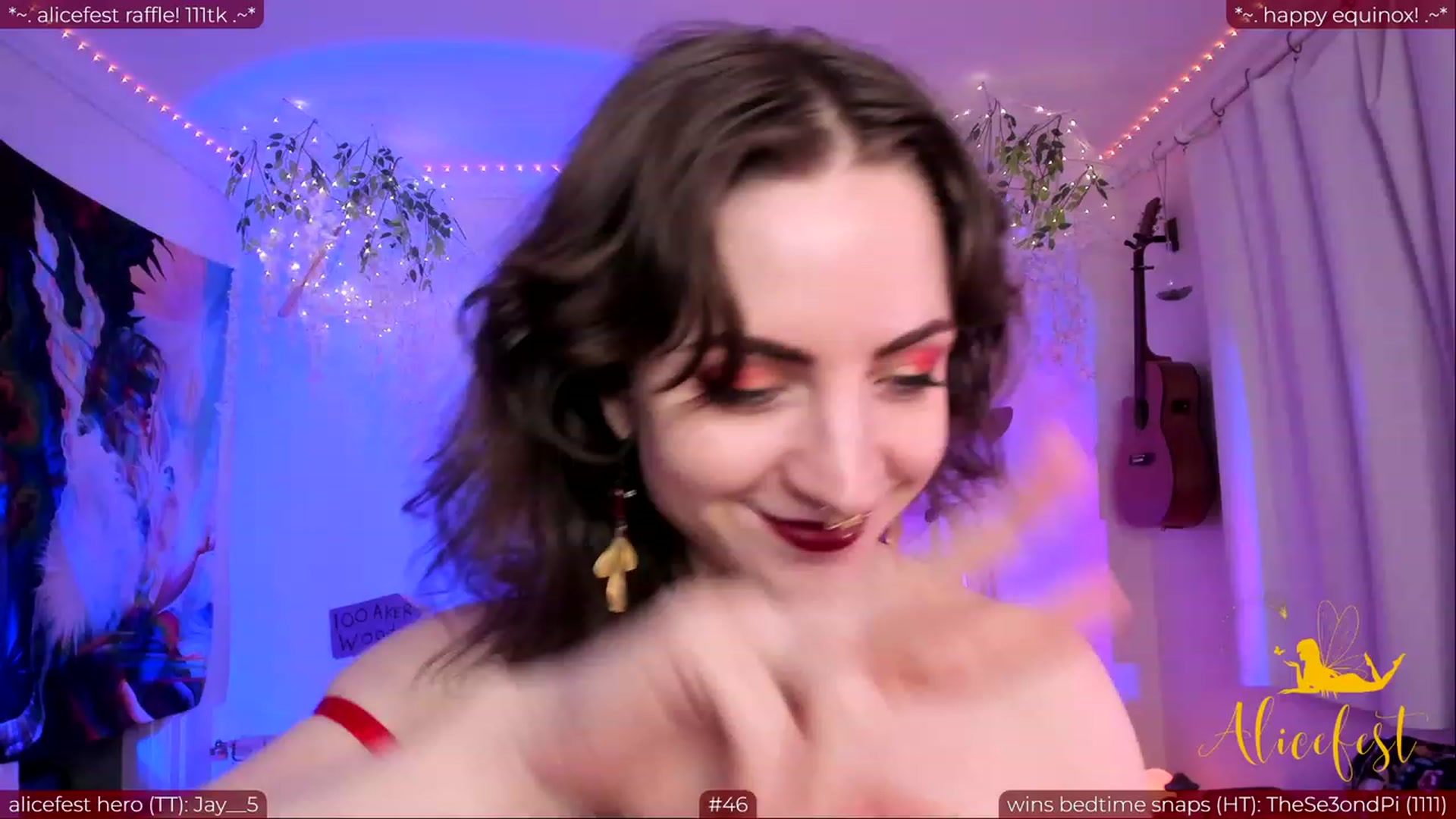 Gallery image thumbnail from aliceisonfire's myfreecams stream on, 03/20/2024, 09:46 image 1 of 20