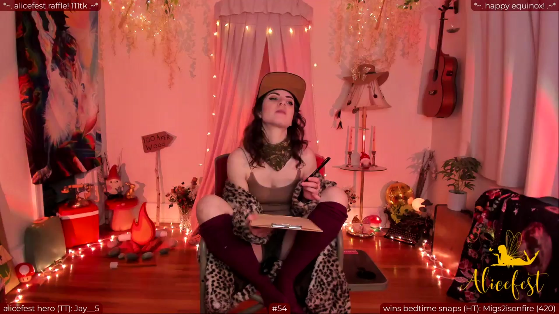 Gallery image thumbnail from aliceisonfire's myfreecams stream on, 03/22/2024, 05:02 image 18 of 20