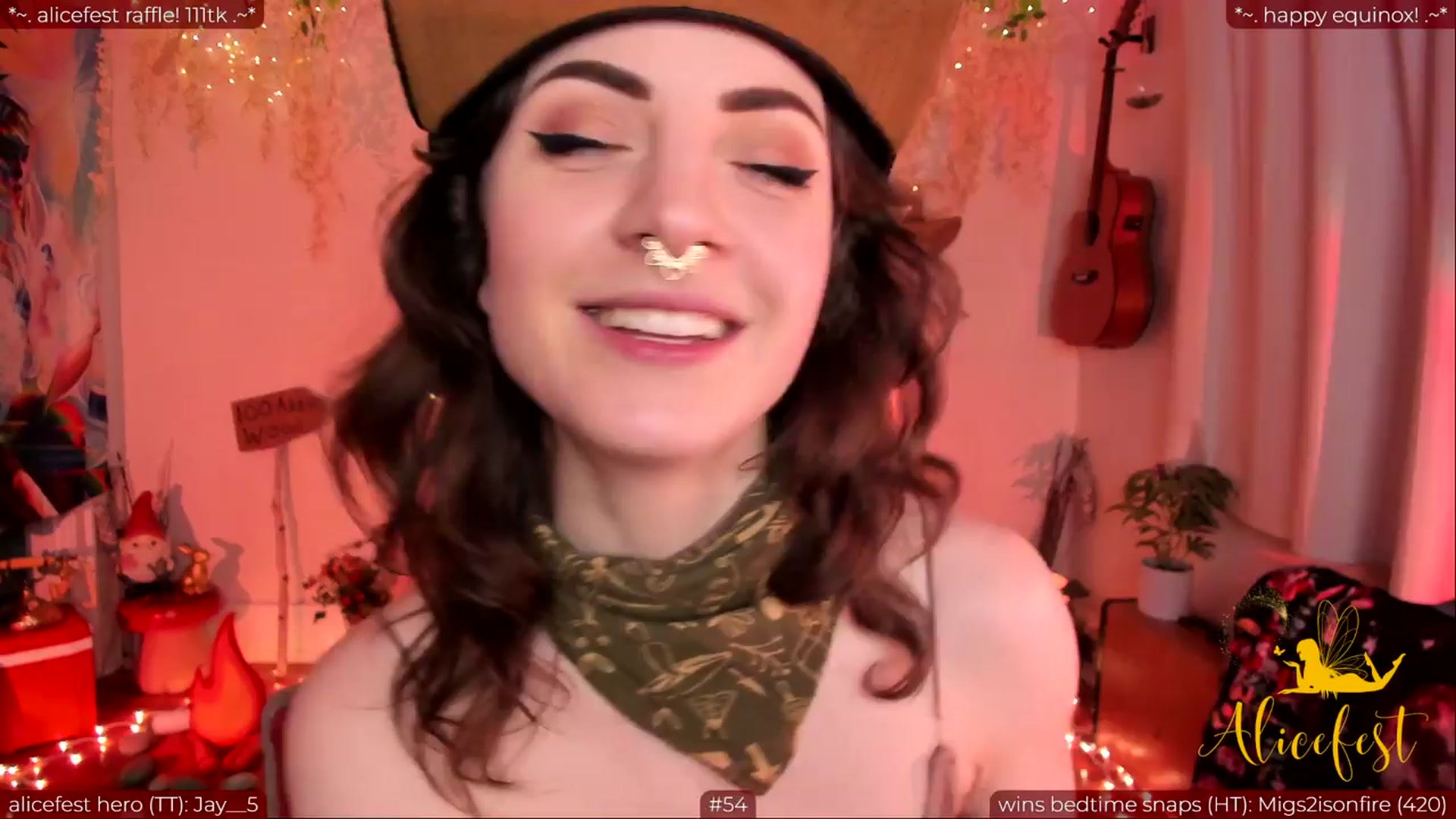 Gallery image thumbnail from aliceisonfire's myfreecams stream on, 03/22/2024, 05:02 image 11 of 20