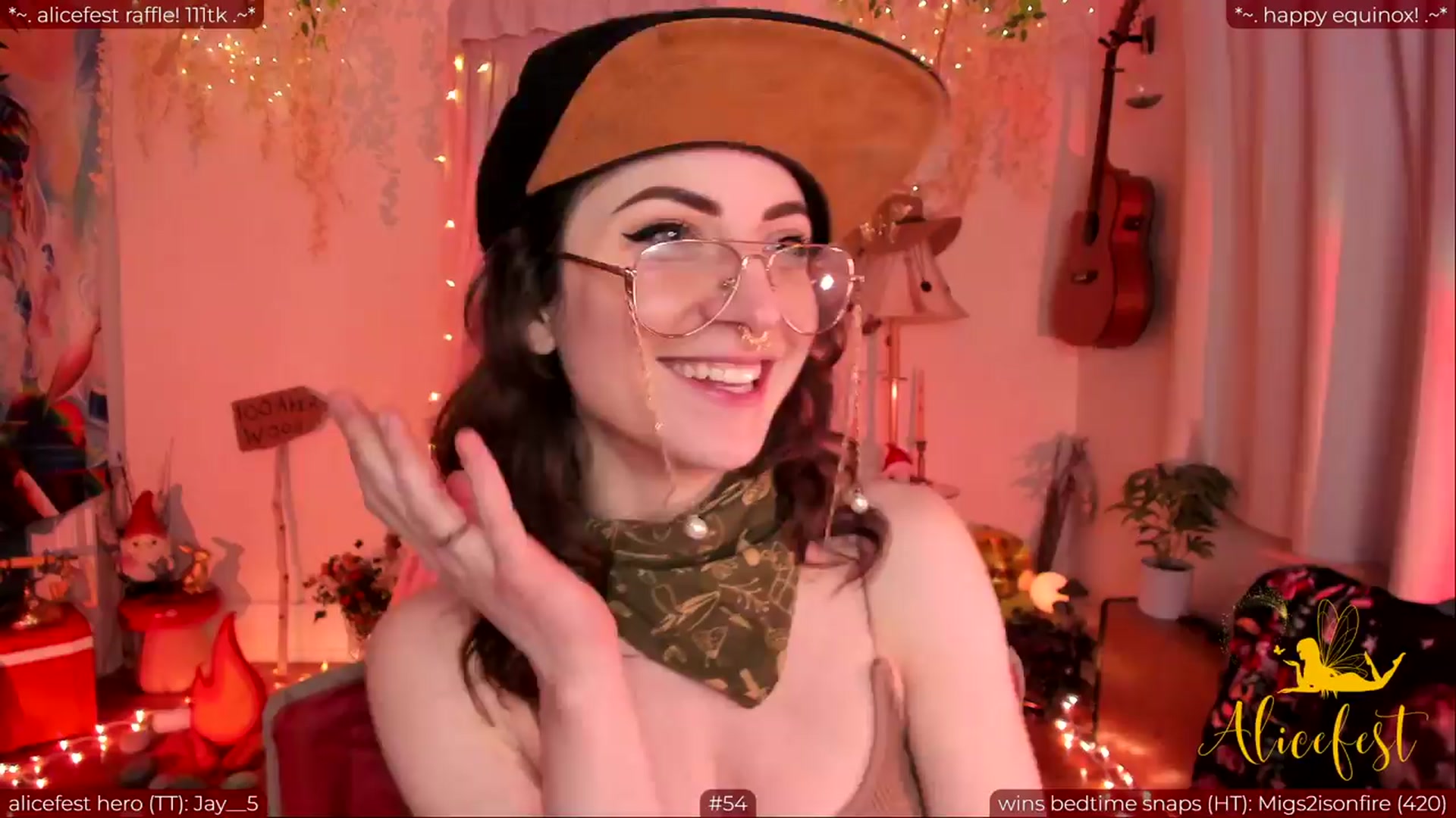 Gallery image thumbnail from aliceisonfire's myfreecams stream on, 03/22/2024, 05:02 image 10 of 20