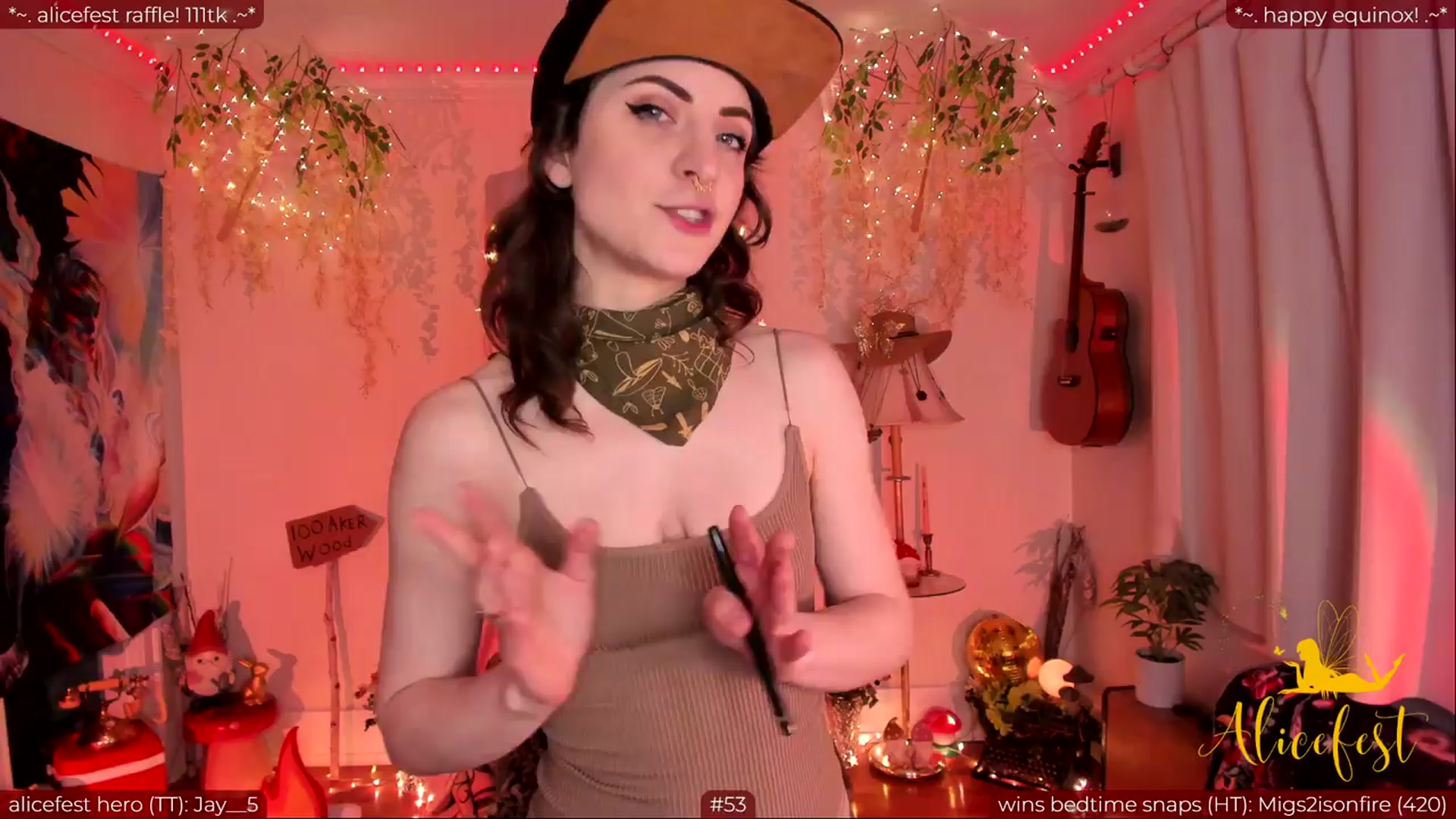 Gallery image thumbnail from aliceisonfire's myfreecams stream on, 03/22/2024, 07:10 image 2 of 20