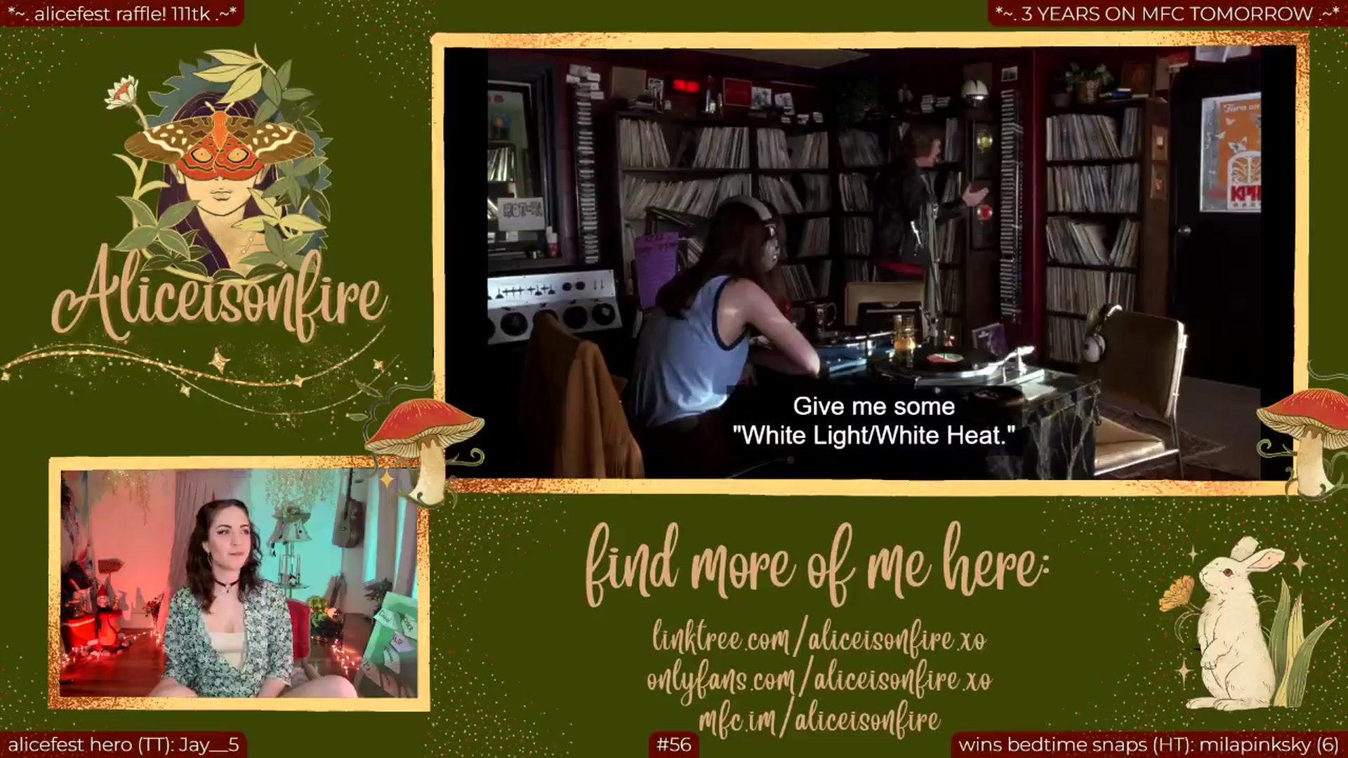 Gallery image thumbnail from aliceisonfire's myfreecams stream on, 03/24/2024, 05:09 image 18 of 20