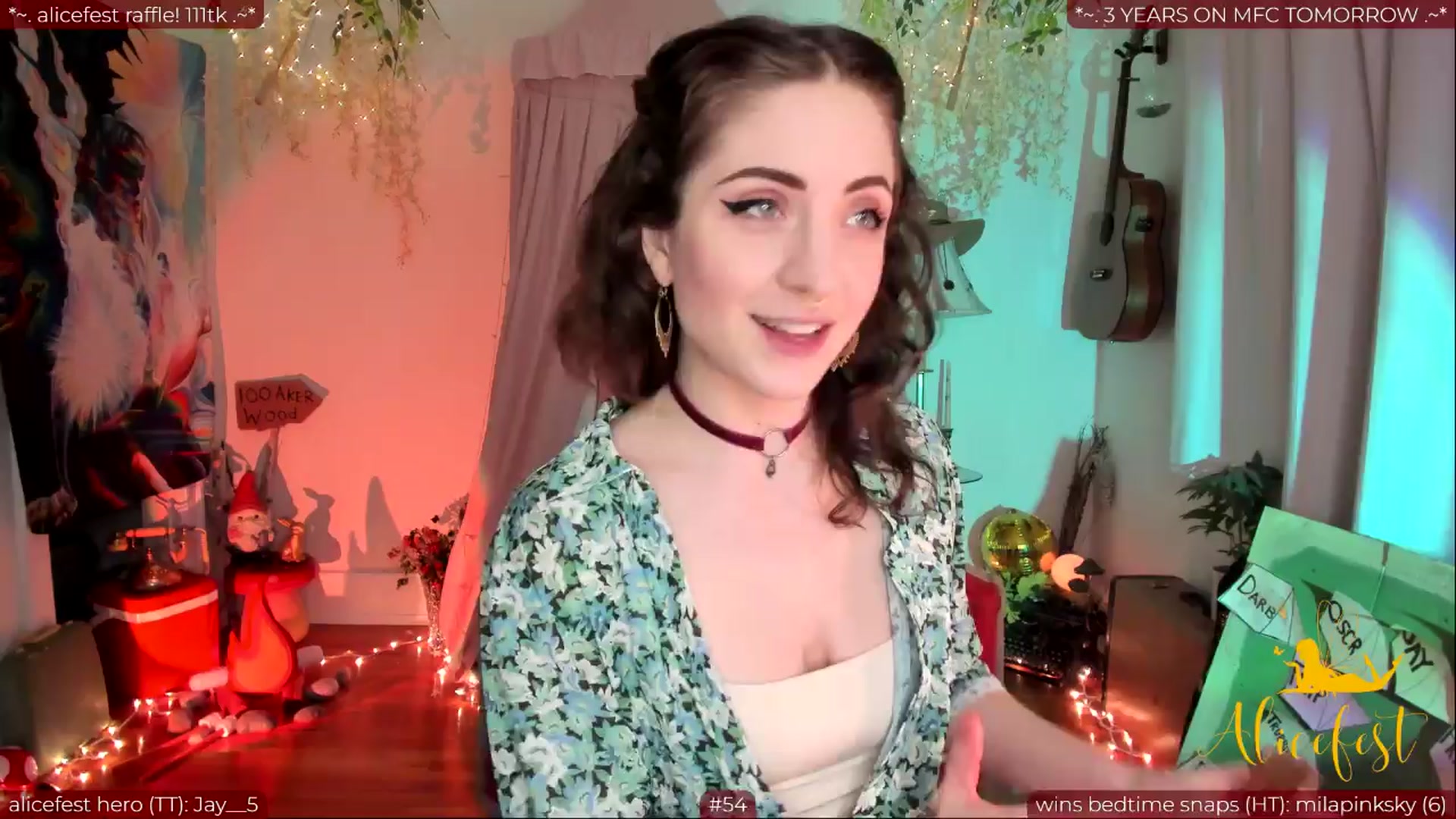 Gallery image thumbnail from aliceisonfire's myfreecams stream on, 03/24/2024, 05:09 image 7 of 20