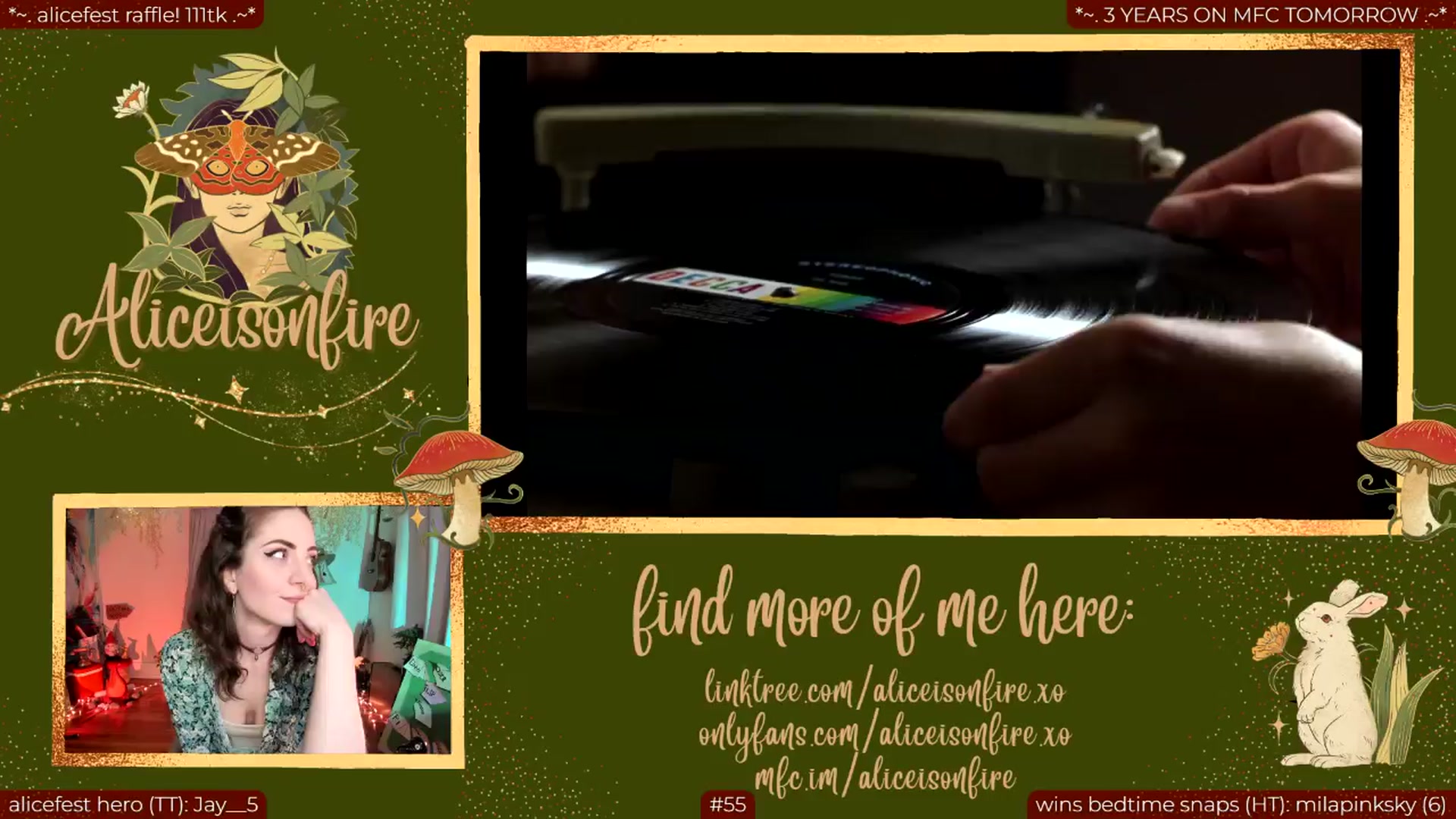 Gallery image thumbnail from aliceisonfire's myfreecams stream on, 03/24/2024, 05:09 image 17 of 20