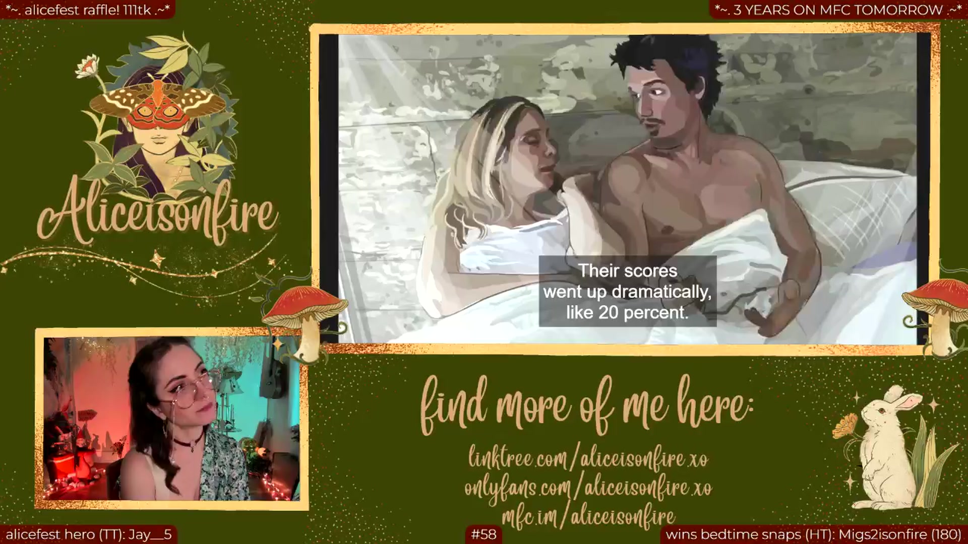 Gallery image thumbnail from aliceisonfire's myfreecams stream on, 03/24/2024, 09:32 image 10 of 20
