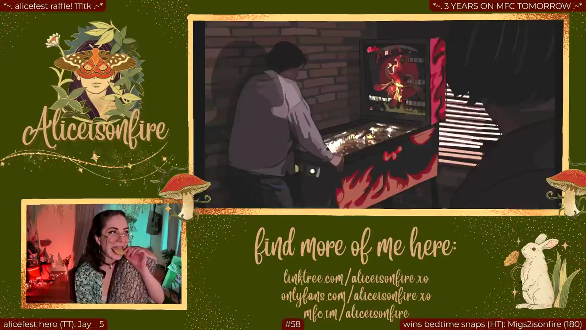 Gallery image thumbnail from aliceisonfire's myfreecams stream on, 03/24/2024, 09:32 image 16 of 20