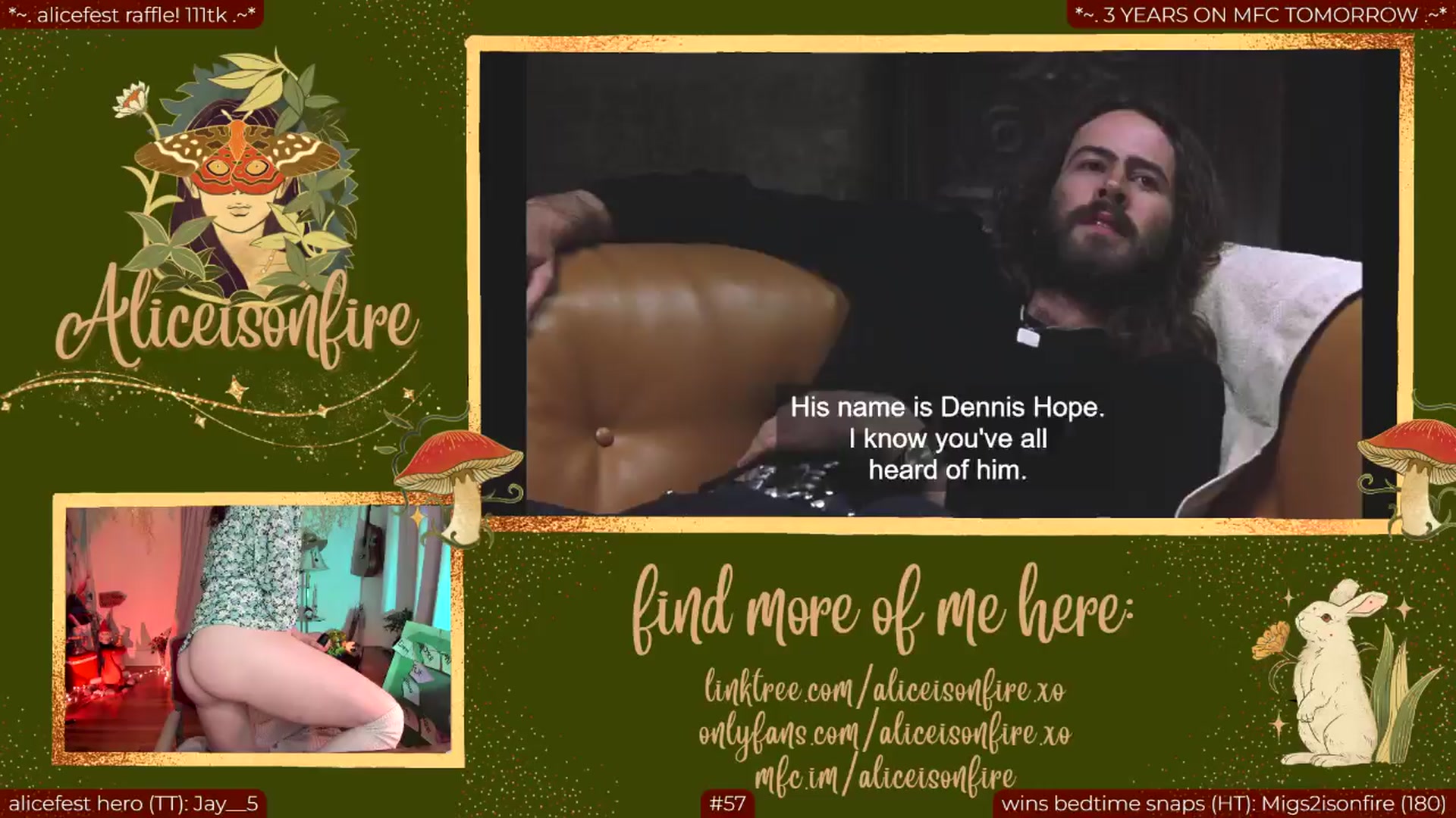 Gallery image thumbnail from aliceisonfire's myfreecams stream on, 03/24/2024, 09:32 image 1 of 20