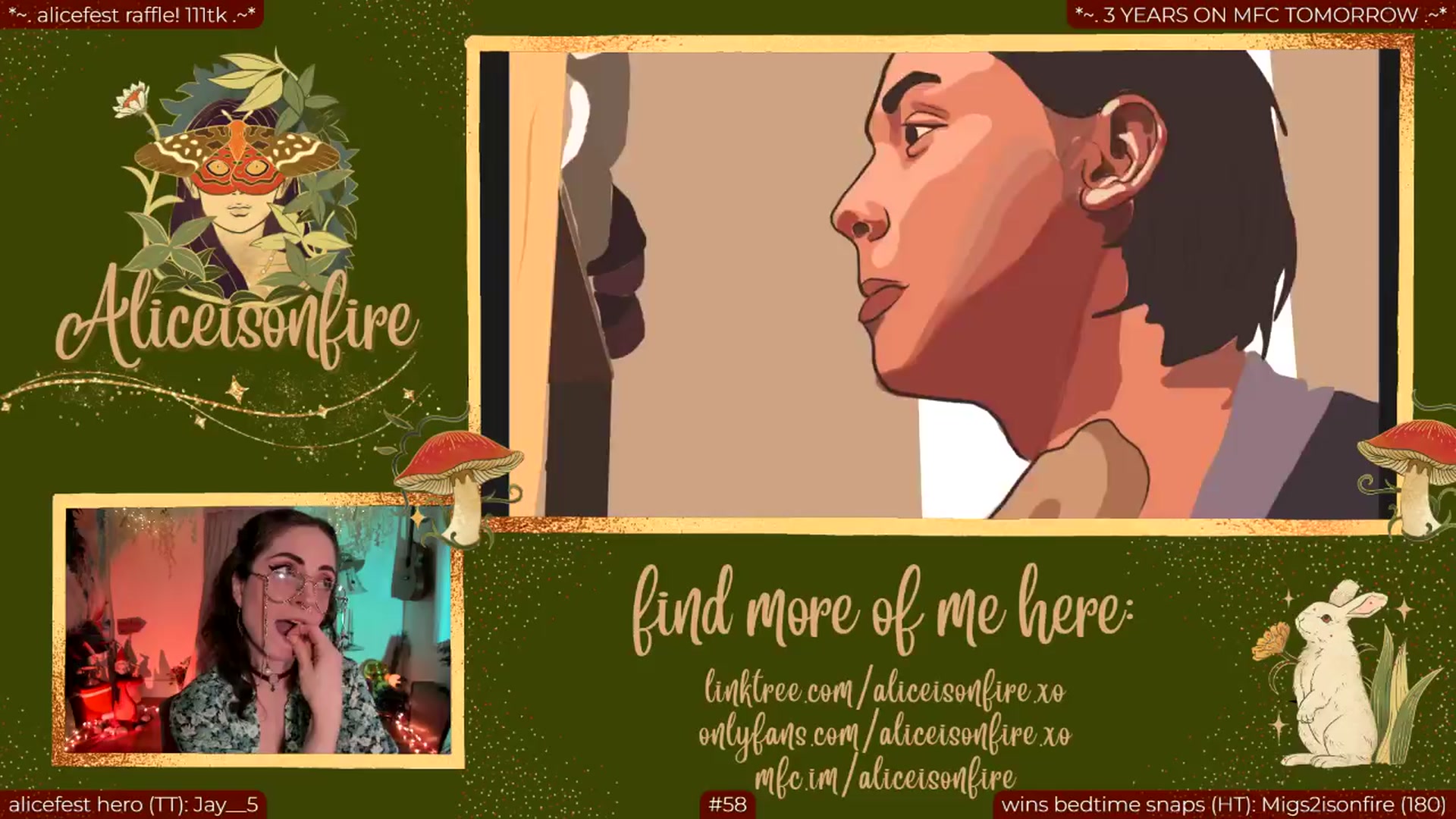 Gallery image thumbnail from aliceisonfire's myfreecams stream on, 03/24/2024, 09:32 image 12 of 20
