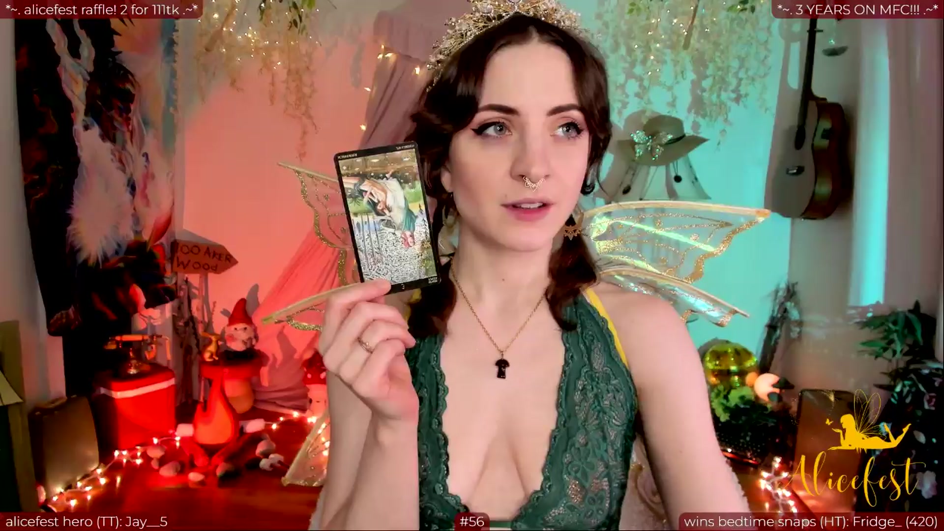 Gallery image thumbnail from aliceisonfire's myfreecams stream on, 03/25/2024, 02:19 image 9 of 20