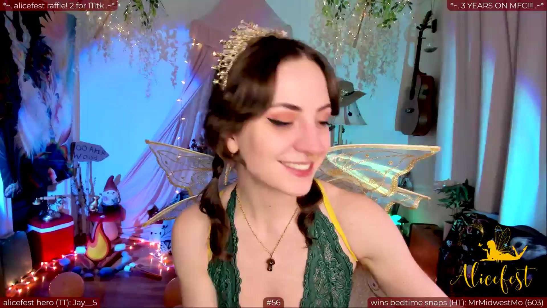 Gallery image thumbnail from aliceisonfire's myfreecams stream on, 03/25/2024, 03:57 image 8 of 20