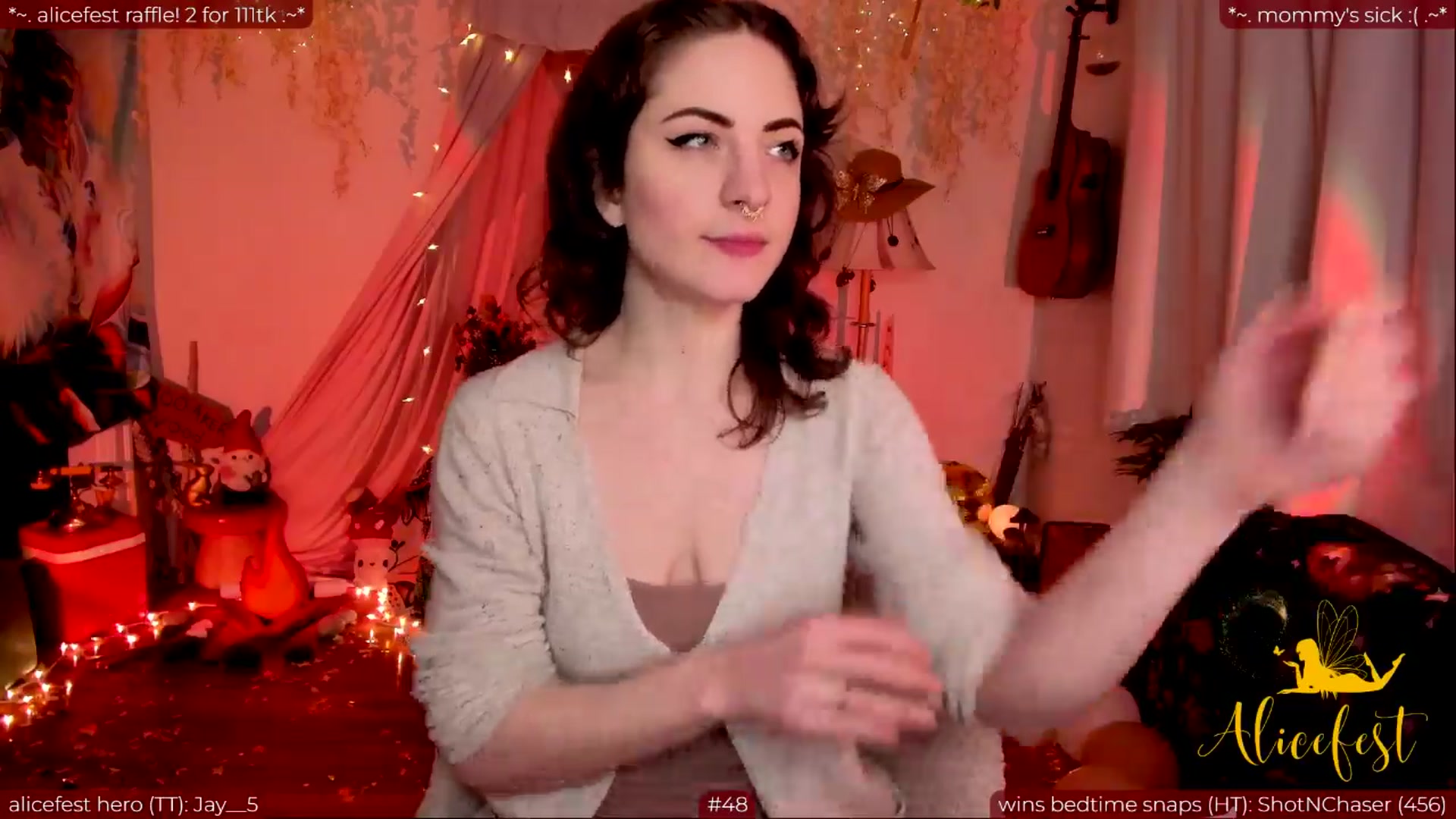 Gallery image thumbnail from aliceisonfire's myfreecams stream on, 03/28/2024, 05:30 image 19 of 20