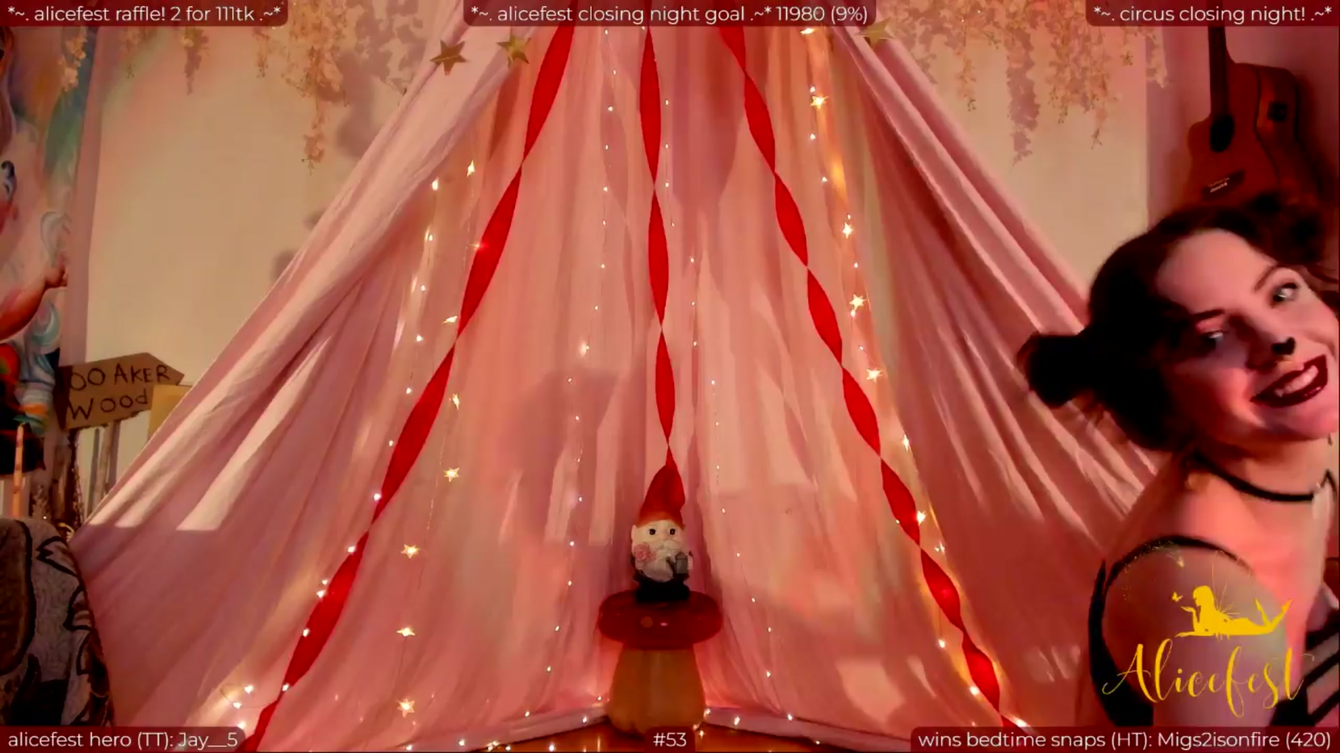 Gallery image thumbnail from aliceisonfire's myfreecams stream on, 04/01/2024, 02:37 image 18 of 20
