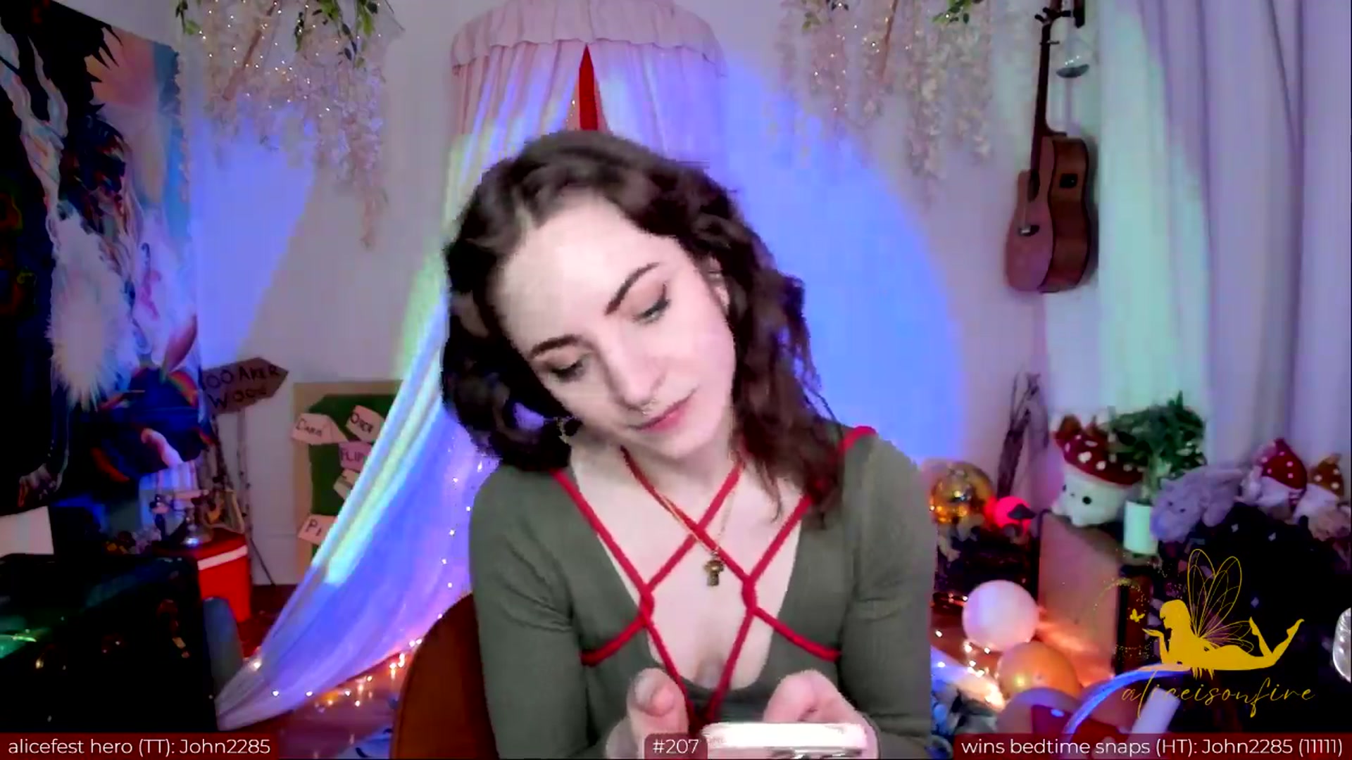 Gallery image thumbnail from aliceisonfire's myfreecams stream on, 04/05/2024, 08:15 image 2 of 20