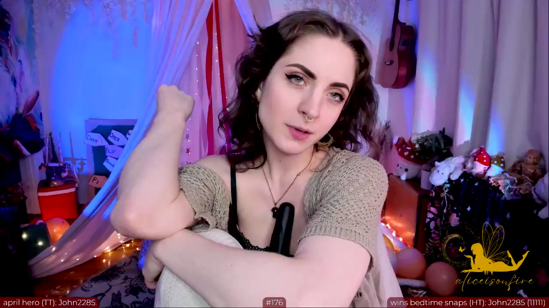 Gallery image thumbnail from aliceisonfire's myfreecams stream on, 04/06/2024, 06:59 image 1 of 20