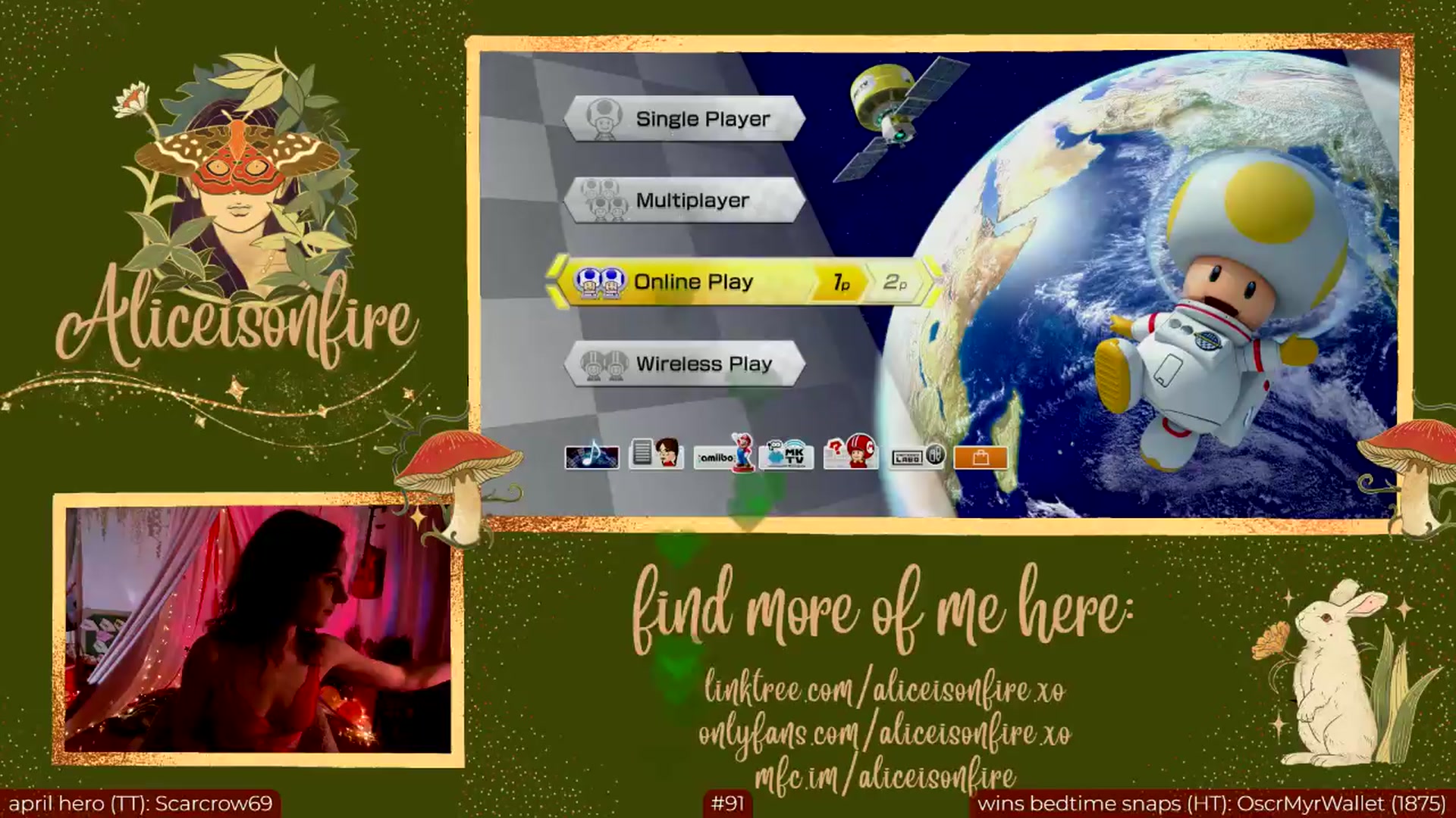 Gallery image thumbnail from aliceisonfire's myfreecams stream on, 04/12/2024, 10:13 image 1 of 20