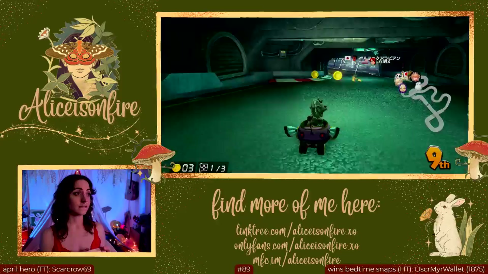 Gallery image thumbnail from aliceisonfire's myfreecams stream on, 04/12/2024, 10:13 image 7 of 20