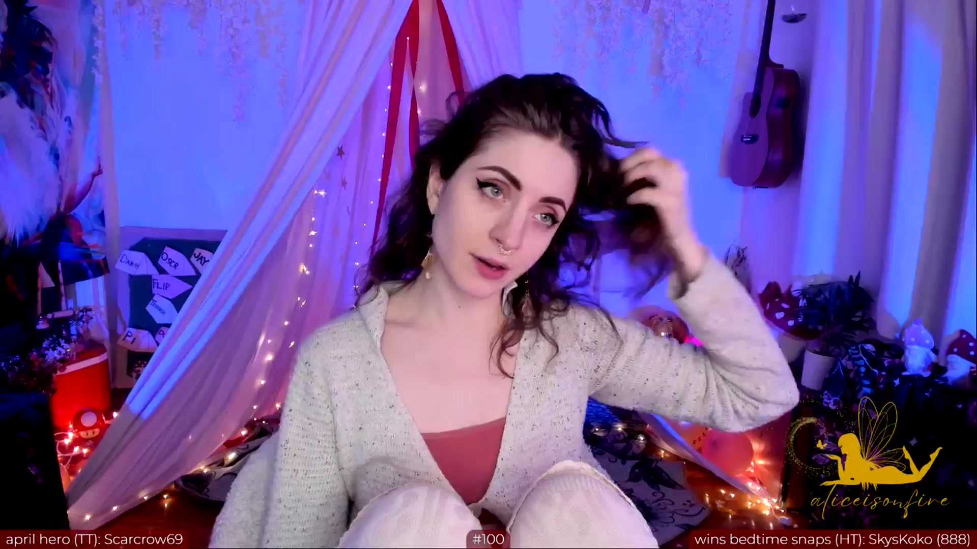 Gallery image thumbnail from aliceisonfire's myfreecams stream on, 04/13/2024, 08:54 image 4 of 20