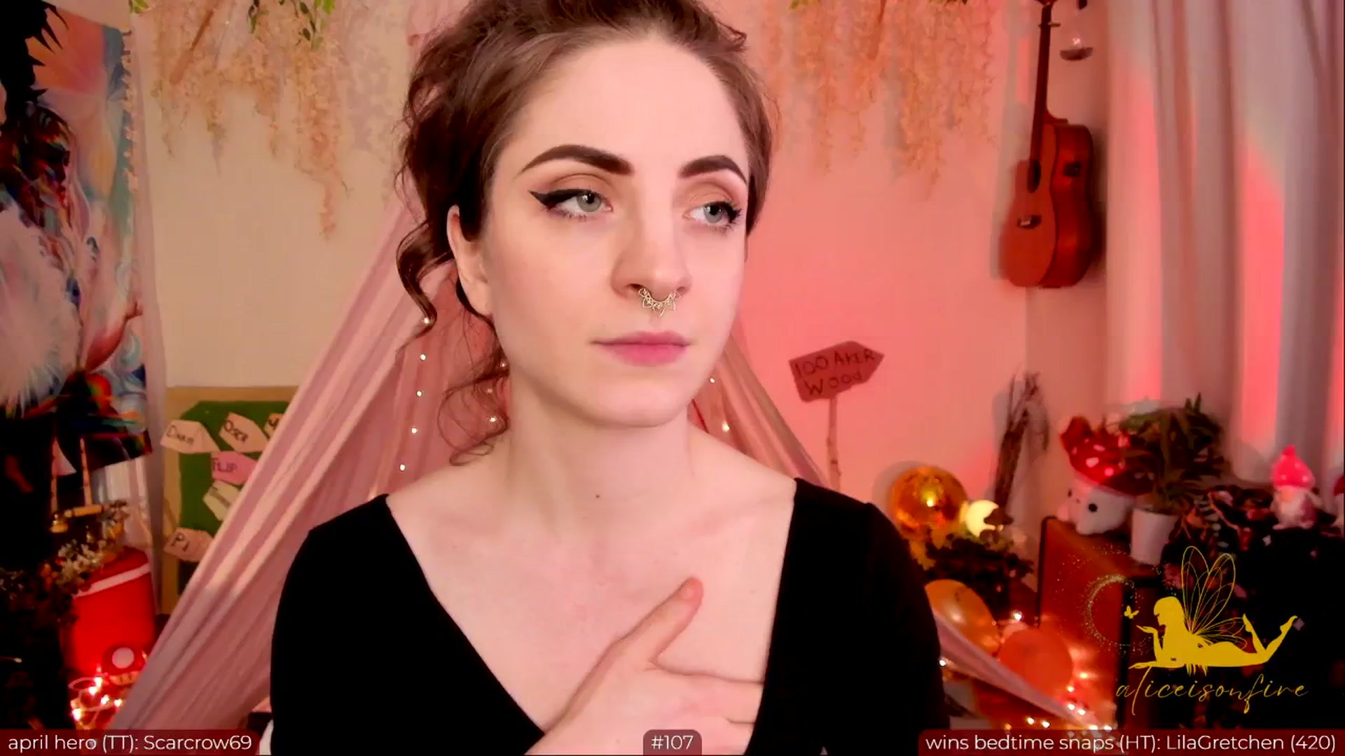 Gallery image thumbnail from aliceisonfire's myfreecams stream on, 04/17/2024, 08:10 image 6 of 20