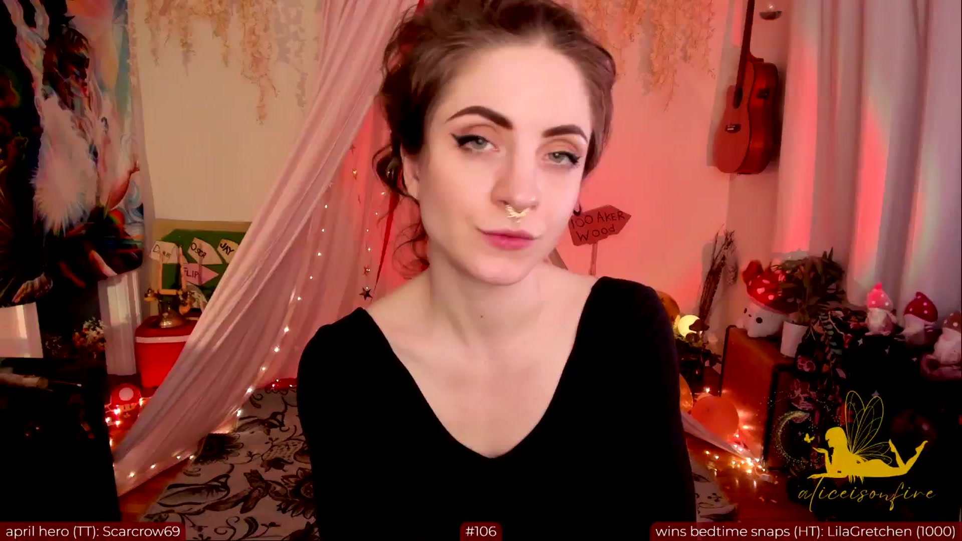 Gallery image thumbnail from aliceisonfire's myfreecams stream on, 04/17/2024, 08:10 image 16 of 20