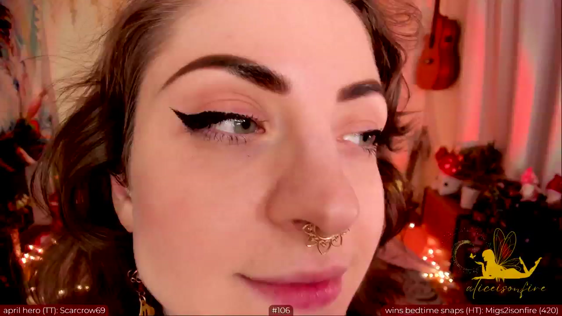 Gallery image thumbnail from aliceisonfire's myfreecams stream on, 04/19/2024, 05:56 image 18 of 20
