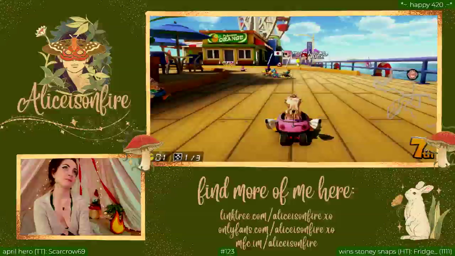 Gallery image thumbnail from aliceisonfire's myfreecams stream on, 04/21/2024, 07:21 image 20 of 20