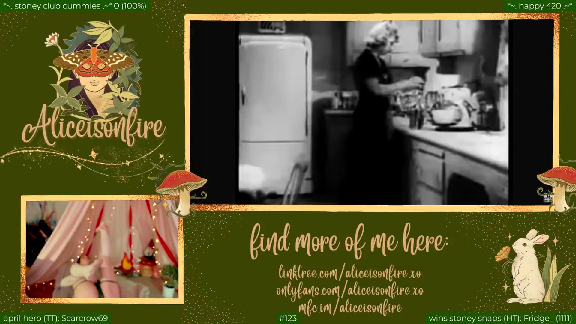 Gallery image thumbnail from aliceisonfire's myfreecams stream on, 04/21/2024, 07:21 image 8 of 20