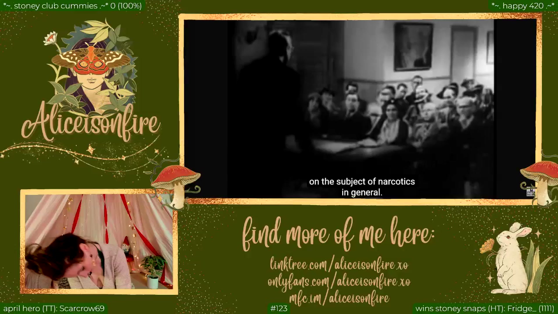 Gallery image thumbnail from aliceisonfire's myfreecams stream on, 04/21/2024, 07:21 image 4 of 20