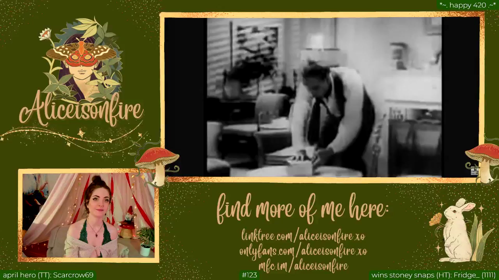 Gallery image thumbnail from aliceisonfire's myfreecams stream on, 04/21/2024, 07:21 image 11 of 20