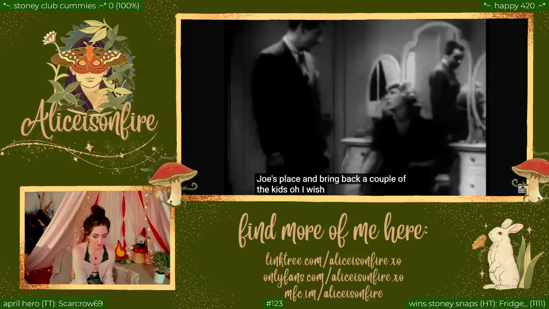 Gallery image thumbnail from aliceisonfire's myfreecams stream on, 04/21/2024, 07:21 image 5 of 20