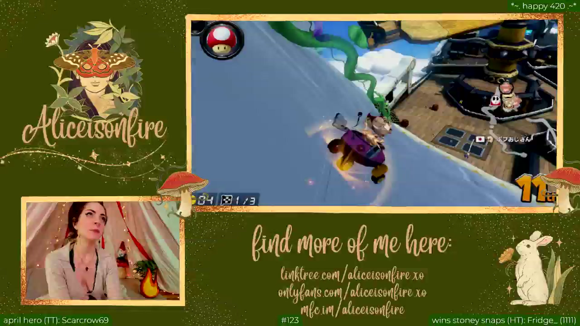Gallery image thumbnail from aliceisonfire's myfreecams stream on, 04/21/2024, 07:21 image 19 of 20