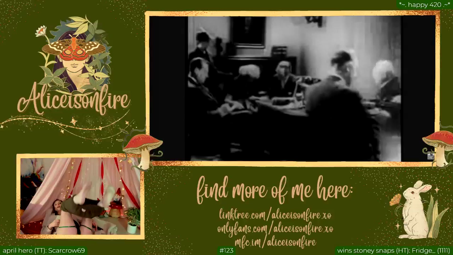 Gallery image thumbnail from aliceisonfire's myfreecams stream on, 04/21/2024, 07:21 image 13 of 20