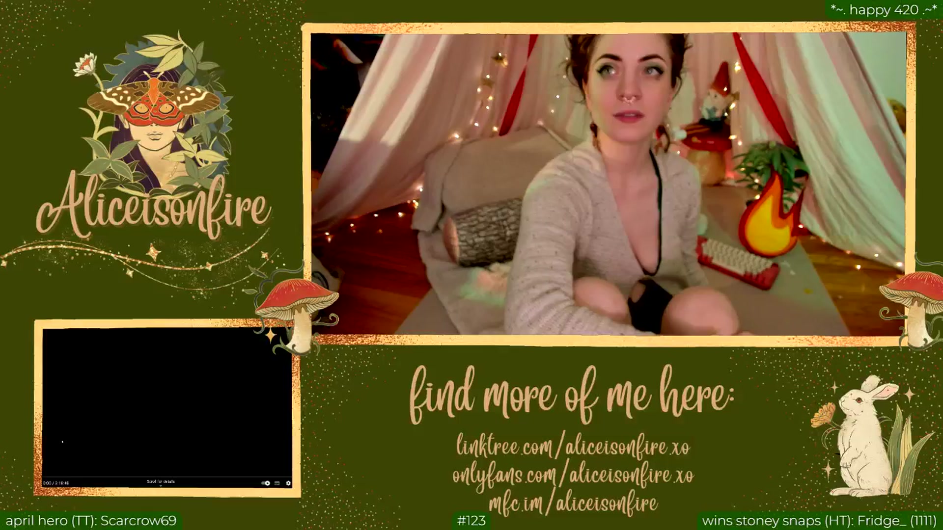 Gallery image thumbnail from aliceisonfire's myfreecams stream on, 04/21/2024, 09:43 image 15 of 20