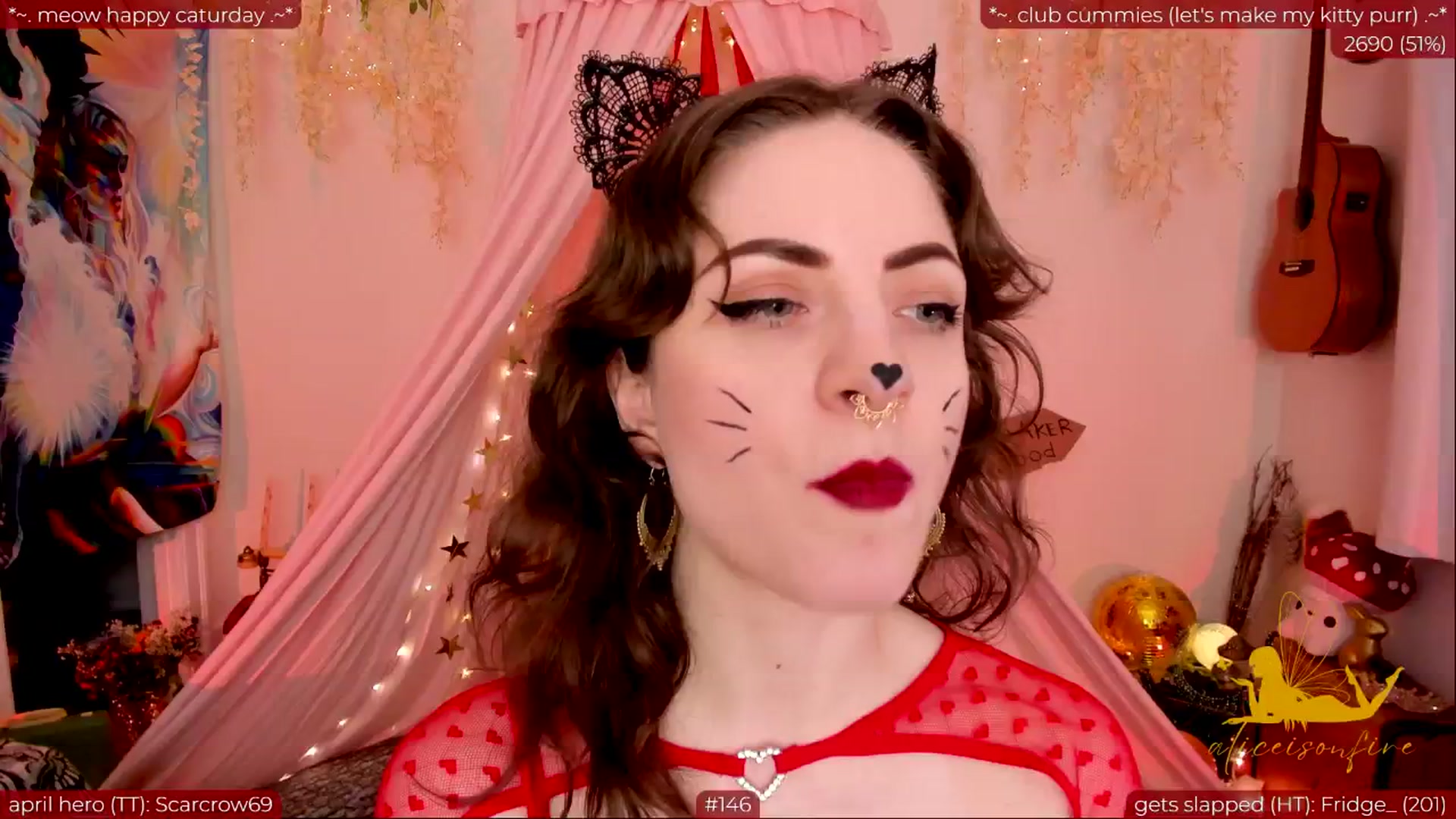 Gallery image thumbnail from aliceisonfire's myfreecams stream on, 04/28/2024, 09:23 image 15 of 20