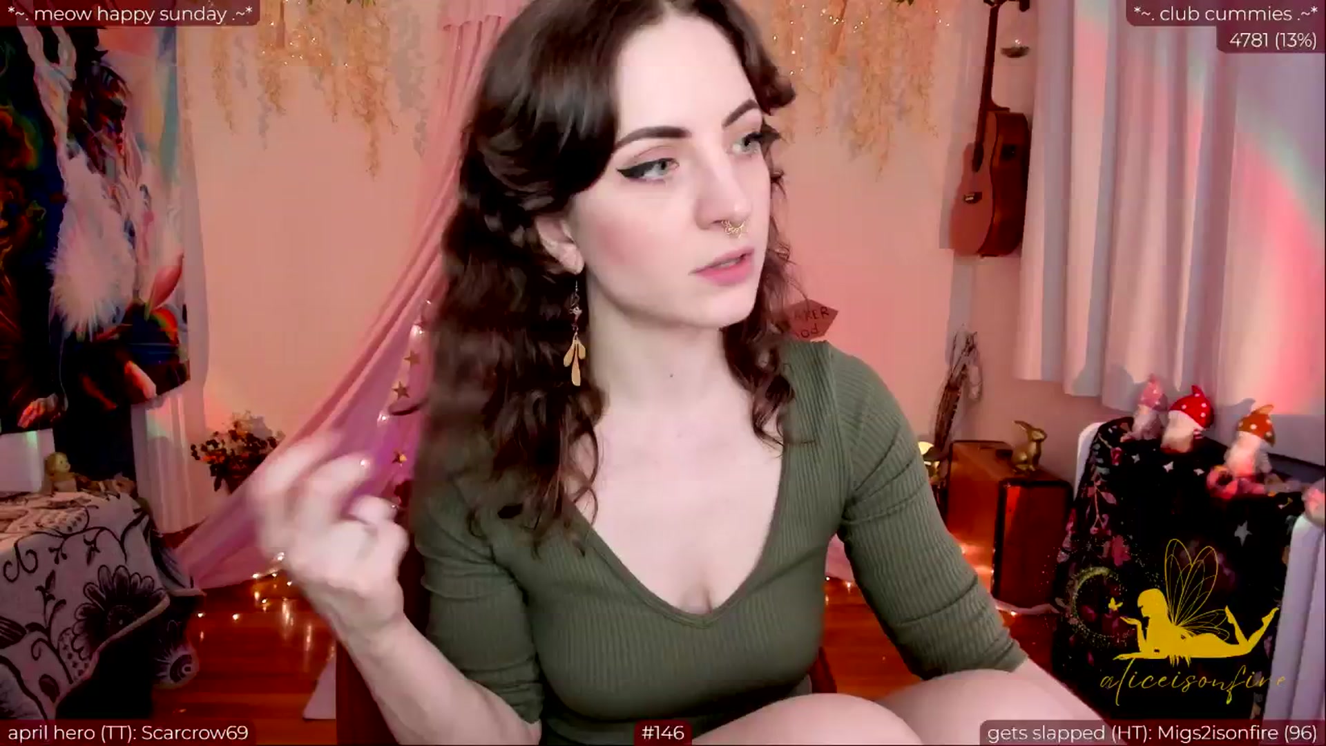 Gallery image thumbnail from aliceisonfire's myfreecams stream on, 04/29/2024, 05:21 image 20 of 20