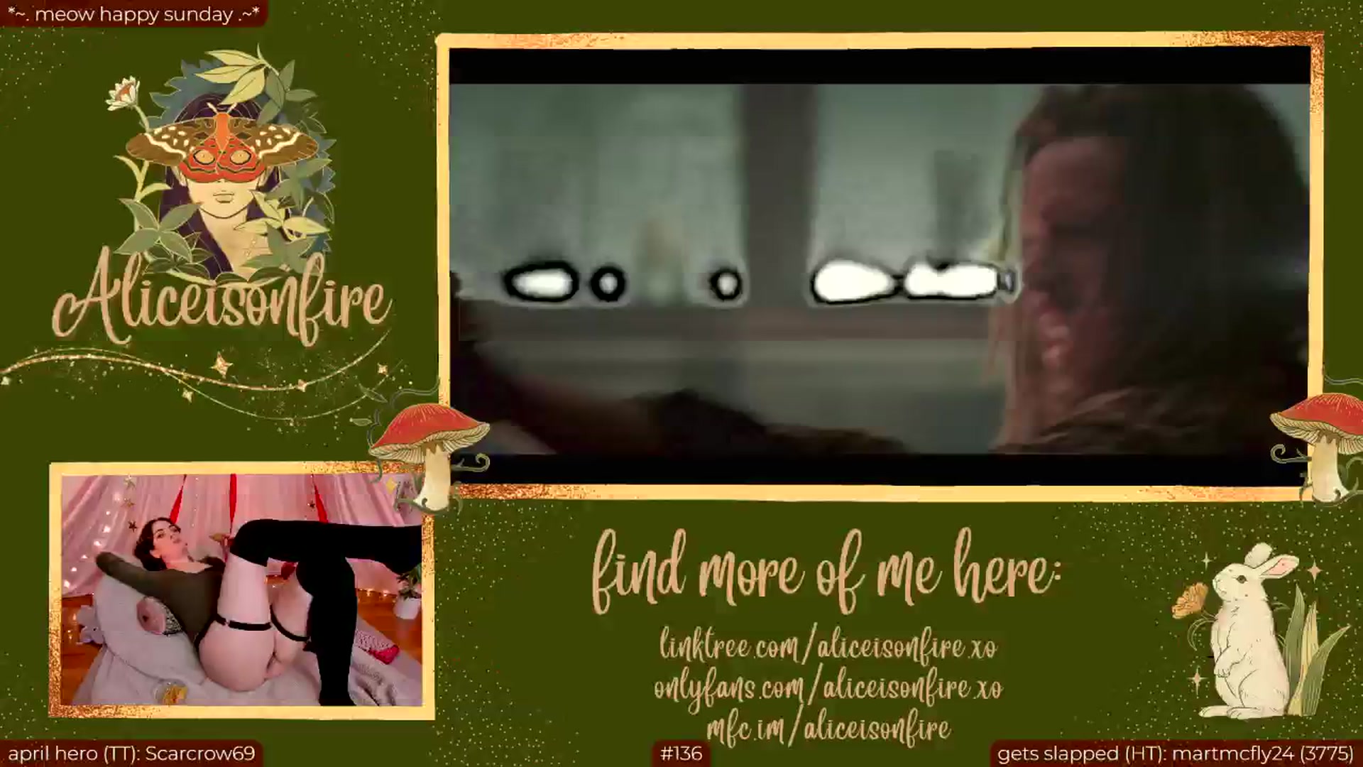 Gallery image thumbnail from aliceisonfire's myfreecams stream on, 04/29/2024, 08:09 image 14 of 20