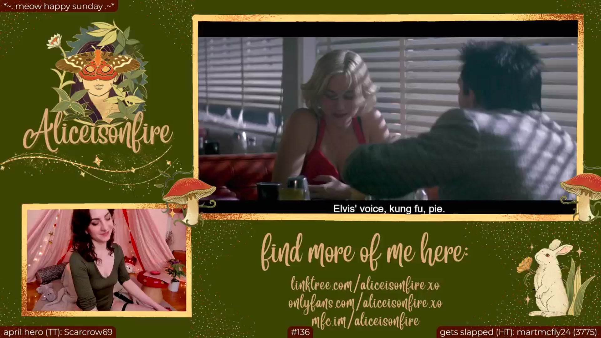 Gallery image thumbnail from aliceisonfire's myfreecams stream on, 04/29/2024, 08:09 image 10 of 20