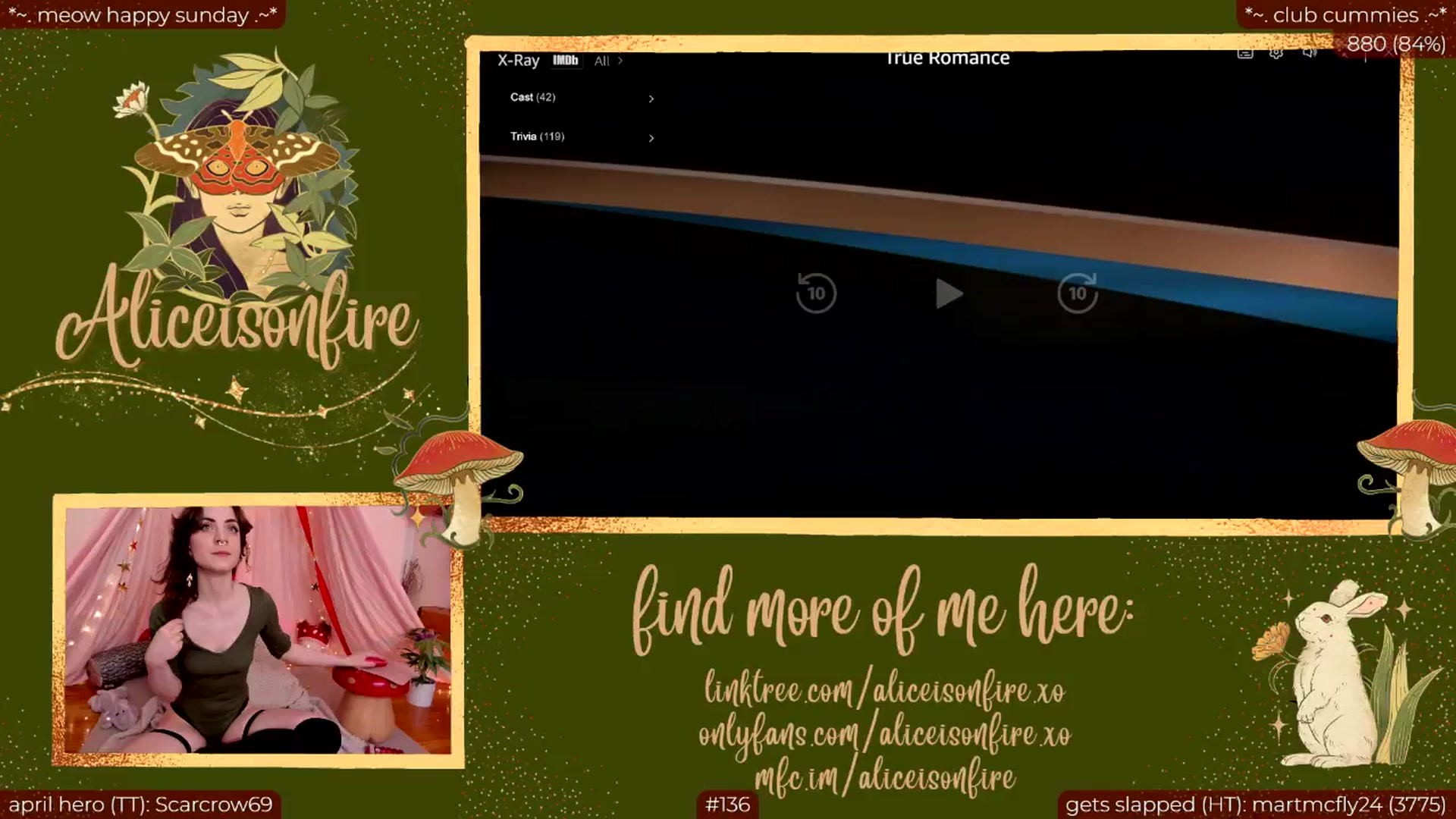 Gallery image thumbnail from aliceisonfire's myfreecams stream on, 04/29/2024, 08:09 image 8 of 20