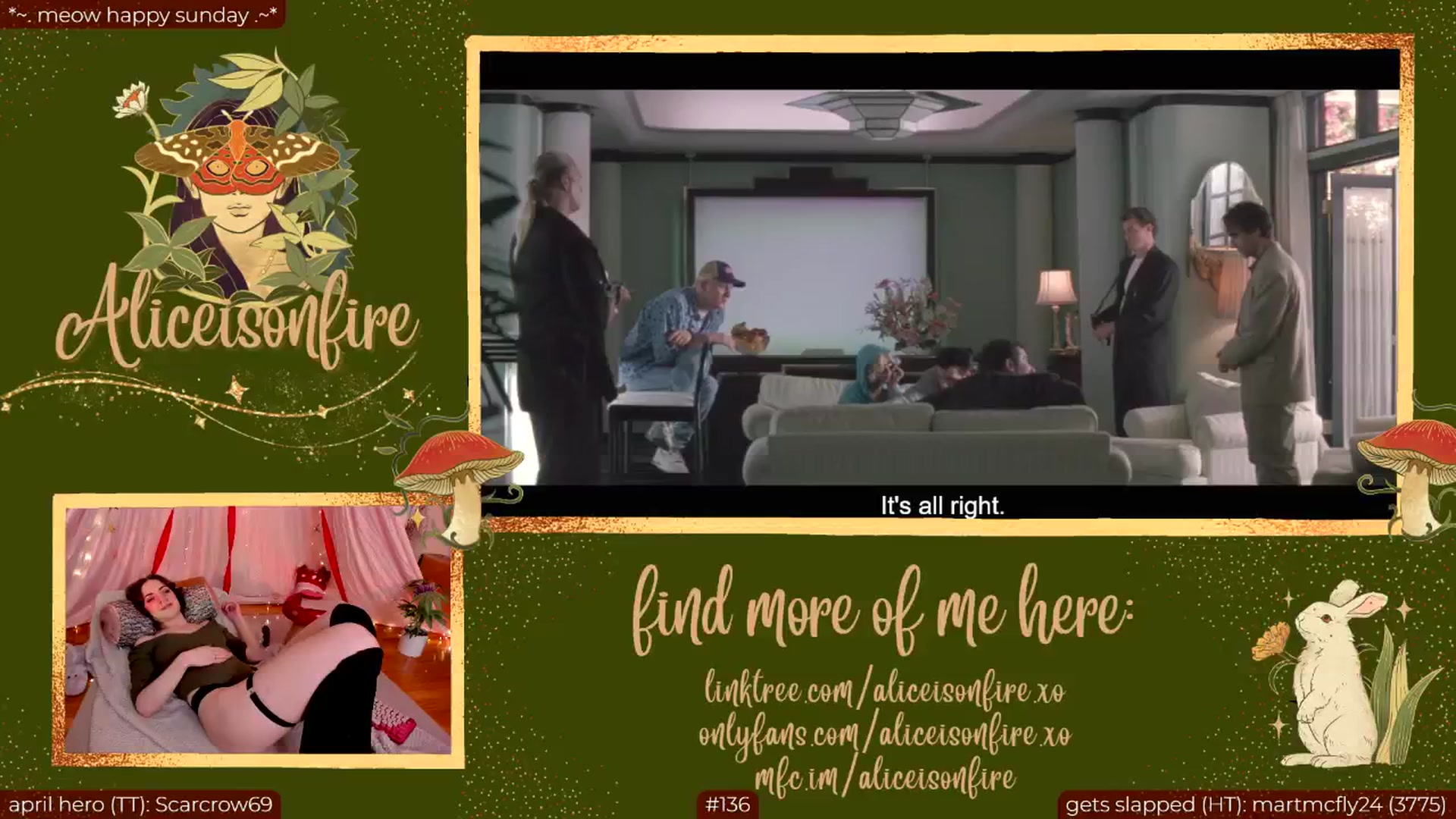 Gallery image thumbnail from aliceisonfire's myfreecams stream on, 04/29/2024, 08:45 image 12 of 20
