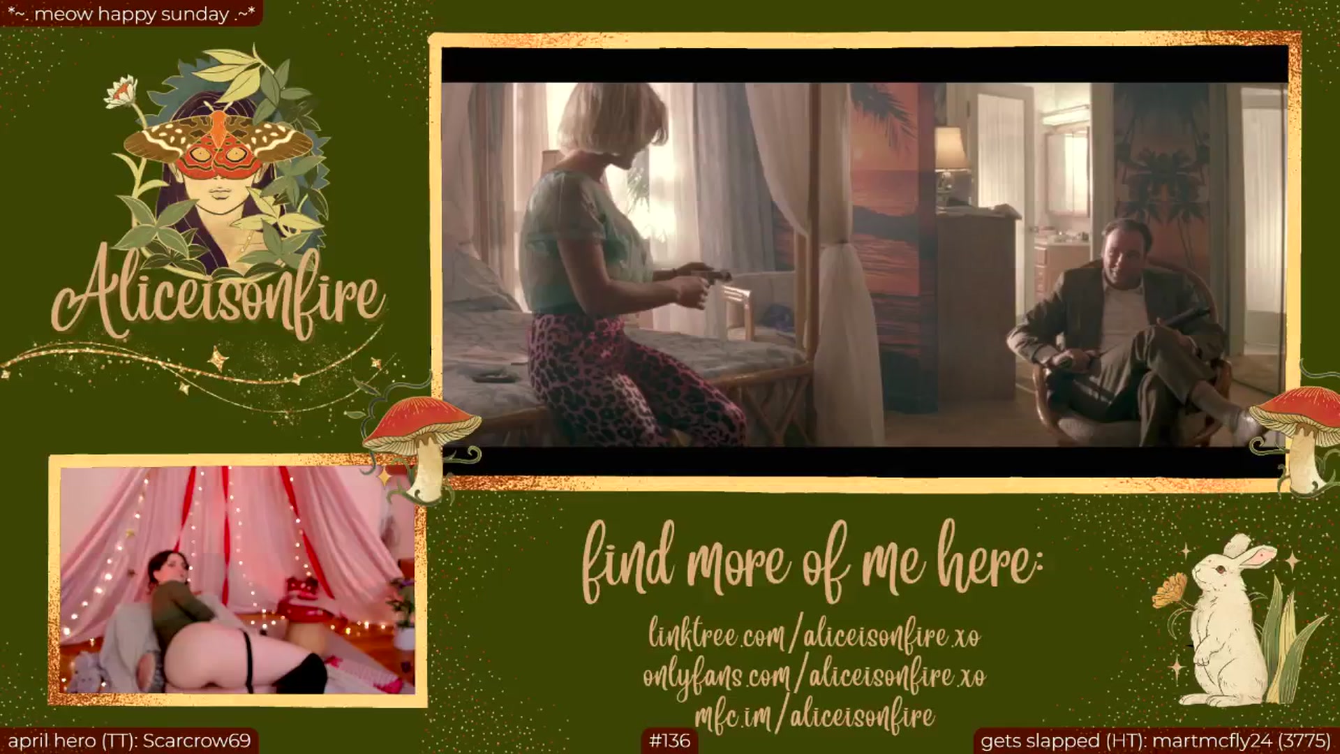 Gallery image thumbnail from aliceisonfire's myfreecams stream on, 04/29/2024, 08:45 image 2 of 20