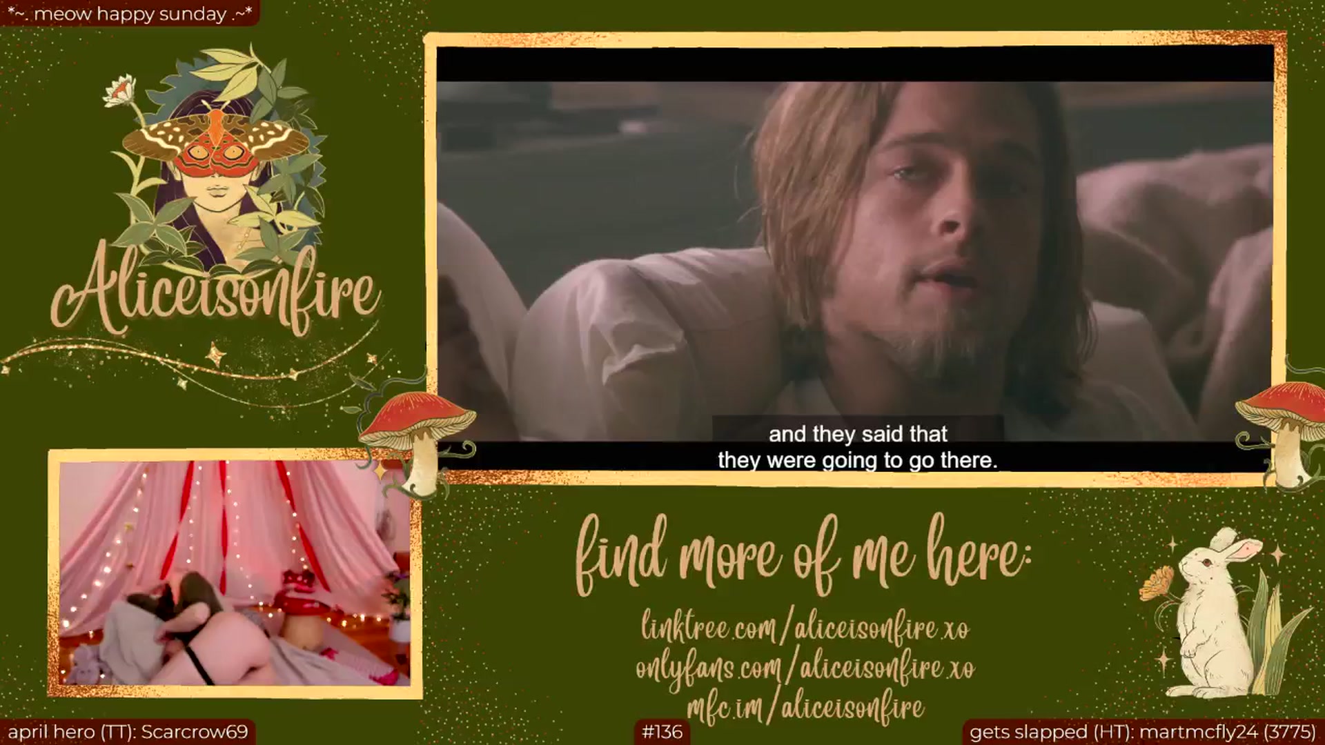 Gallery image thumbnail from aliceisonfire's myfreecams stream on, 04/29/2024, 08:45 image 1 of 20