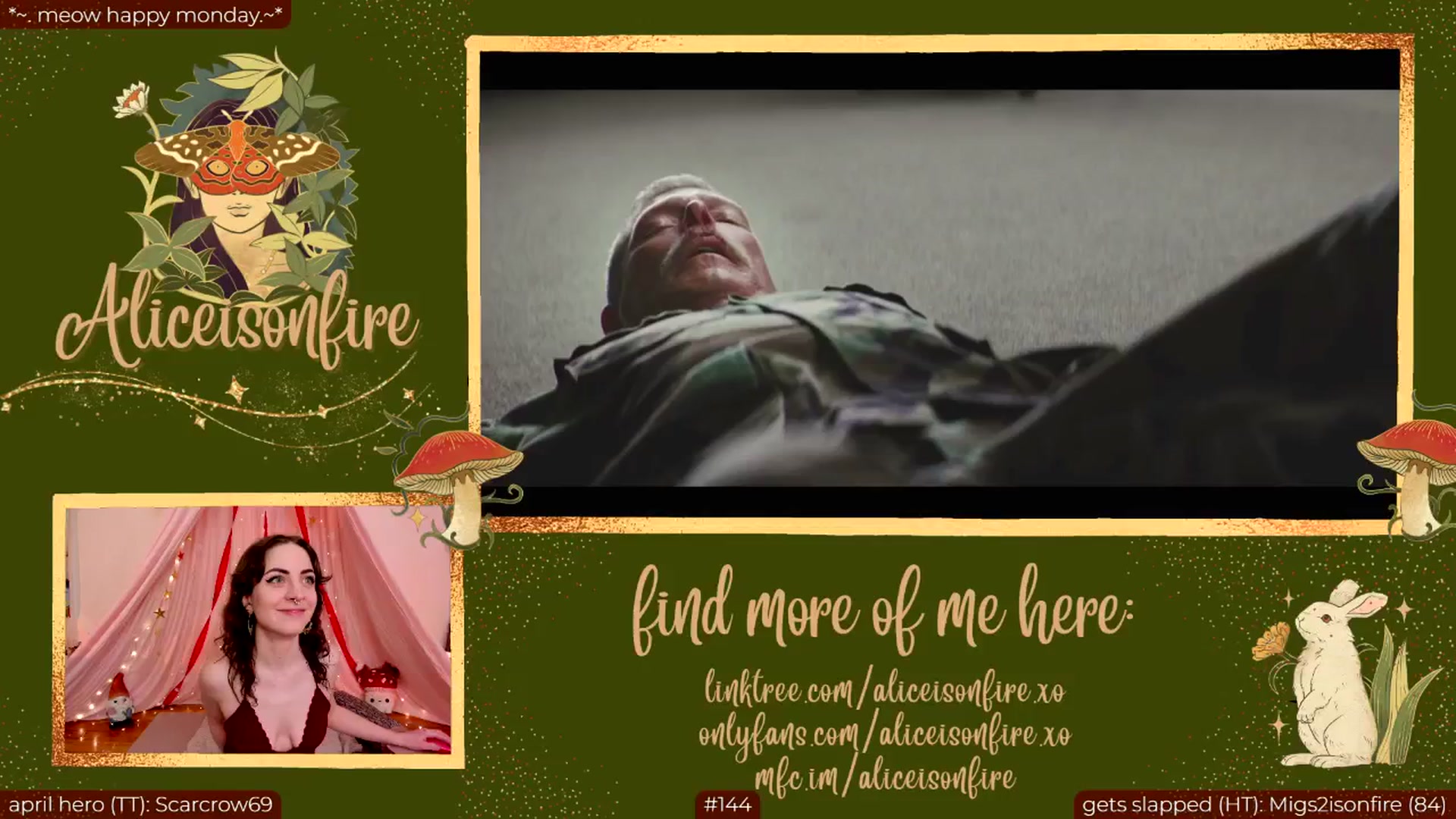 Gallery image thumbnail from aliceisonfire's myfreecams stream on, 04/30/2024, 04:30 image 19 of 20