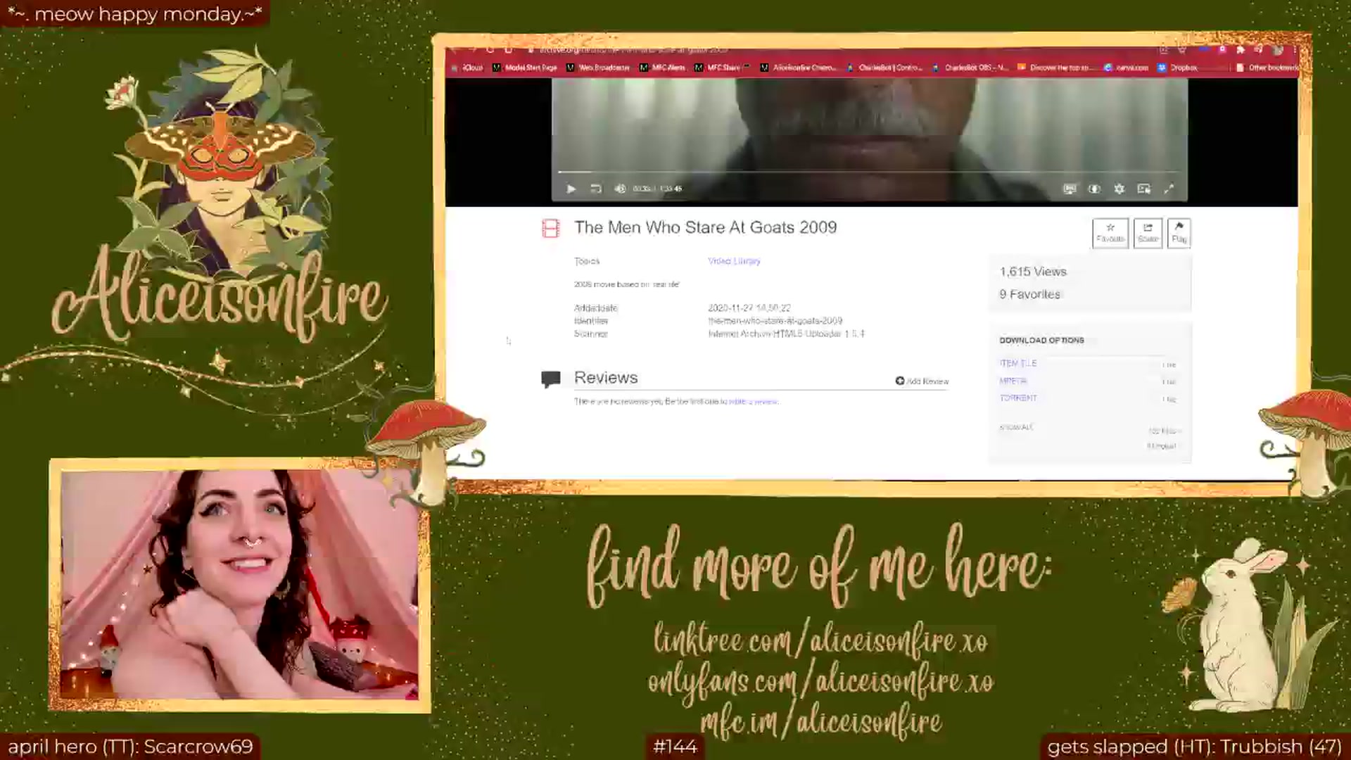 Gallery image thumbnail from aliceisonfire's myfreecams stream on, 04/30/2024, 04:30 image 15 of 20