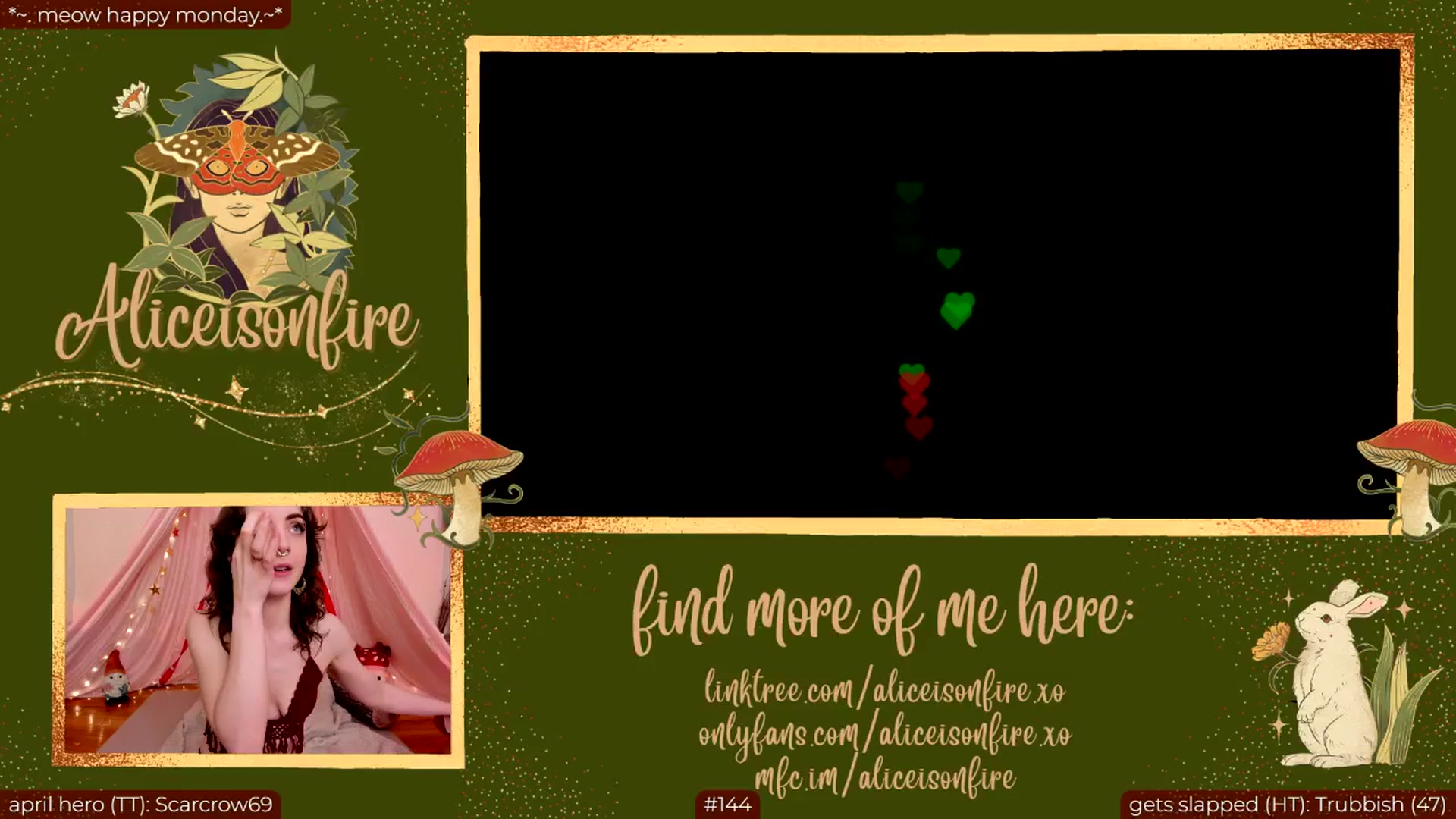 Gallery image thumbnail from aliceisonfire's myfreecams stream on, 04/30/2024, 04:30 image 11 of 20