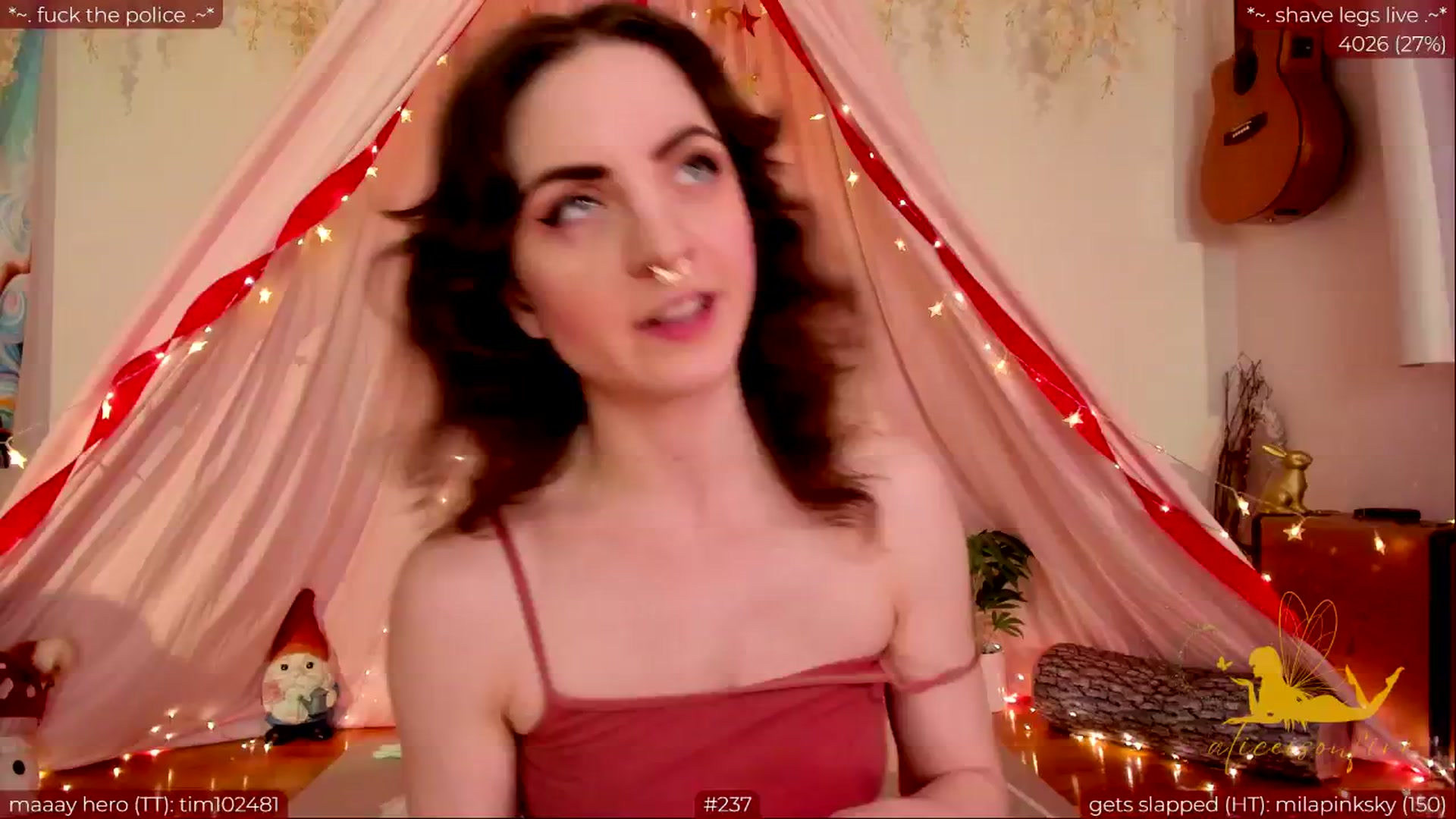 Gallery image thumbnail from aliceisonfire's myfreecams stream on, 05/14/2024, 07:10 image 5 of 20