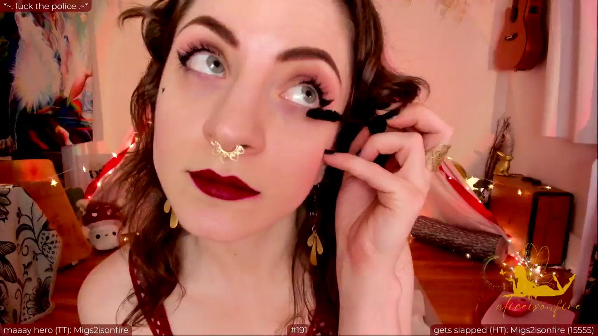 Gallery image thumbnail from aliceisonfire's myfreecams stream on, 05/16/2024, 06:28 image 1 of 20