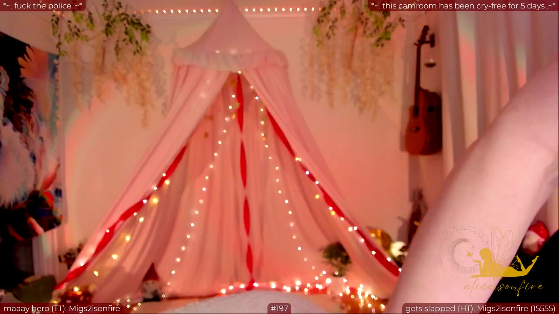 Gallery image thumbnail from aliceisonfire's myfreecams stream on, 05/22/2024, 08:06 image 13 of 20