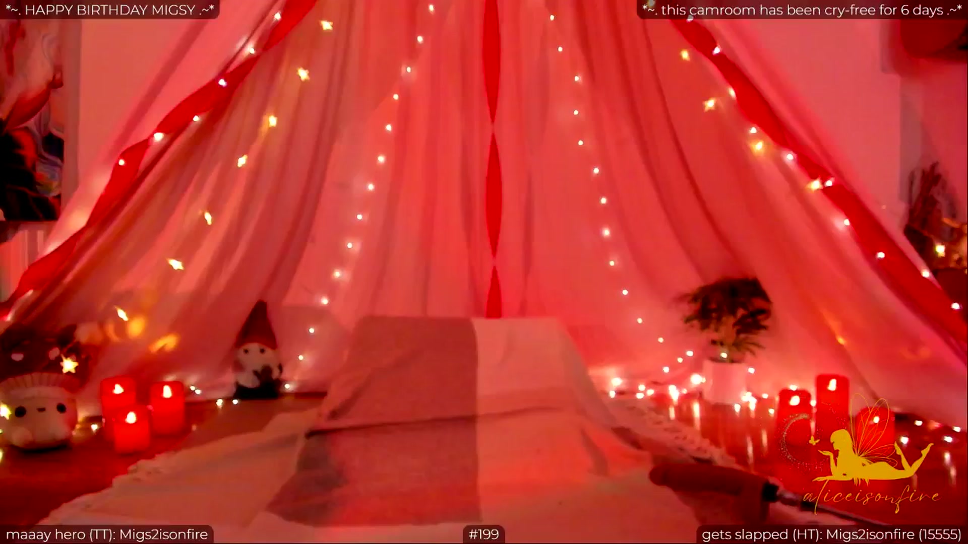Gallery image thumbnail from aliceisonfire's myfreecams stream on, 05/23/2024, 04:37 image 14 of 20