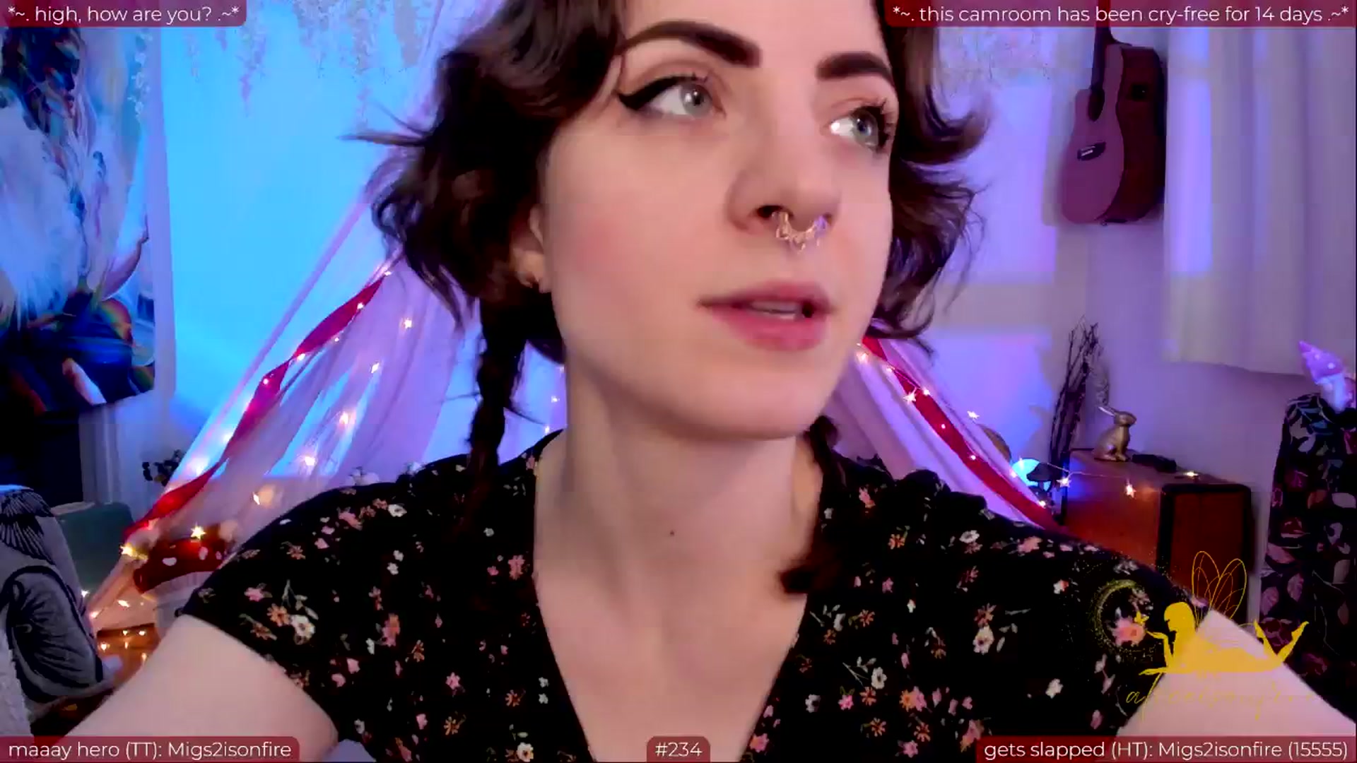 Gallery image thumbnail from aliceisonfire's myfreecams stream on, 05/31/2024, 05:59 image 8 of 20