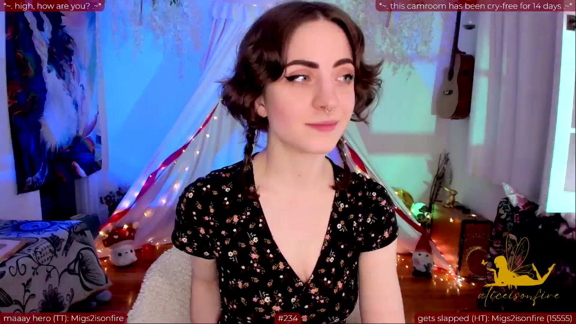 Gallery image thumbnail from aliceisonfire's myfreecams stream on, 05/31/2024, 05:59 image 7 of 20