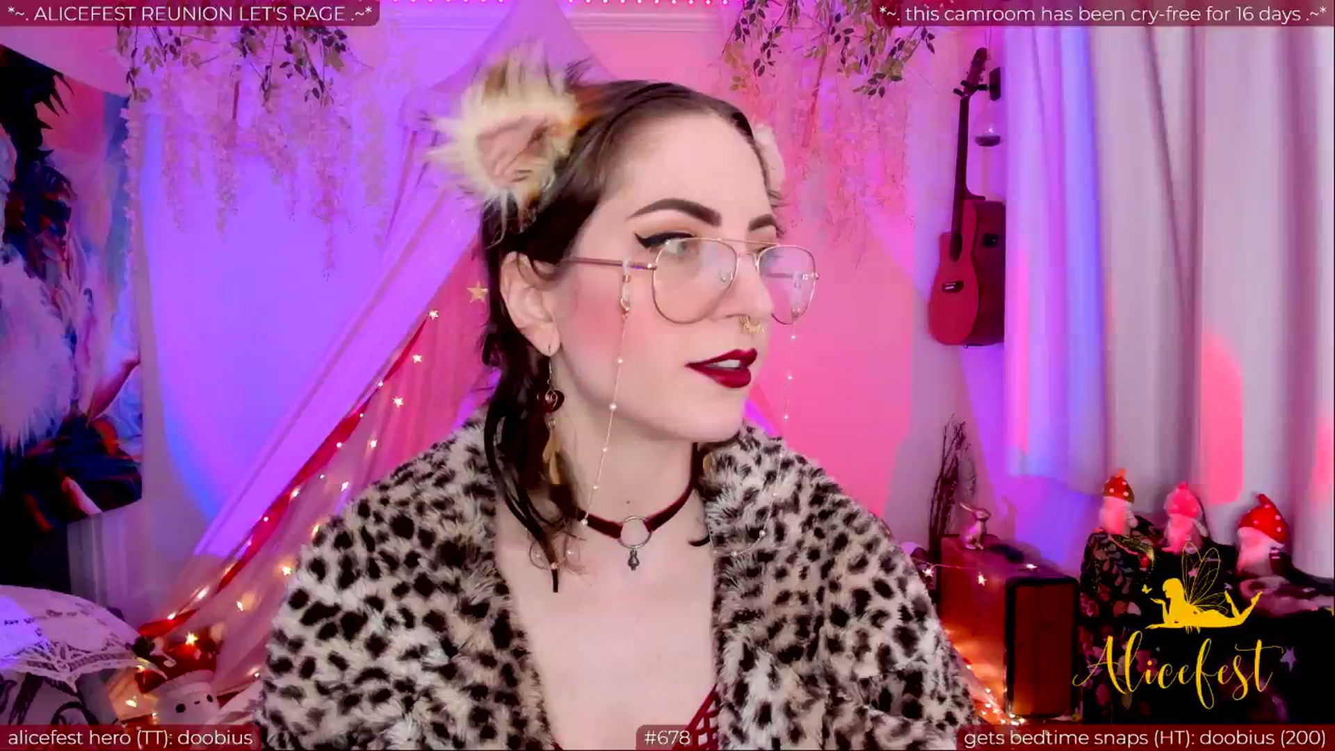 Gallery image thumbnail from aliceisonfire's myfreecams stream on, 06/02/2024, 05:13 image 8 of 20